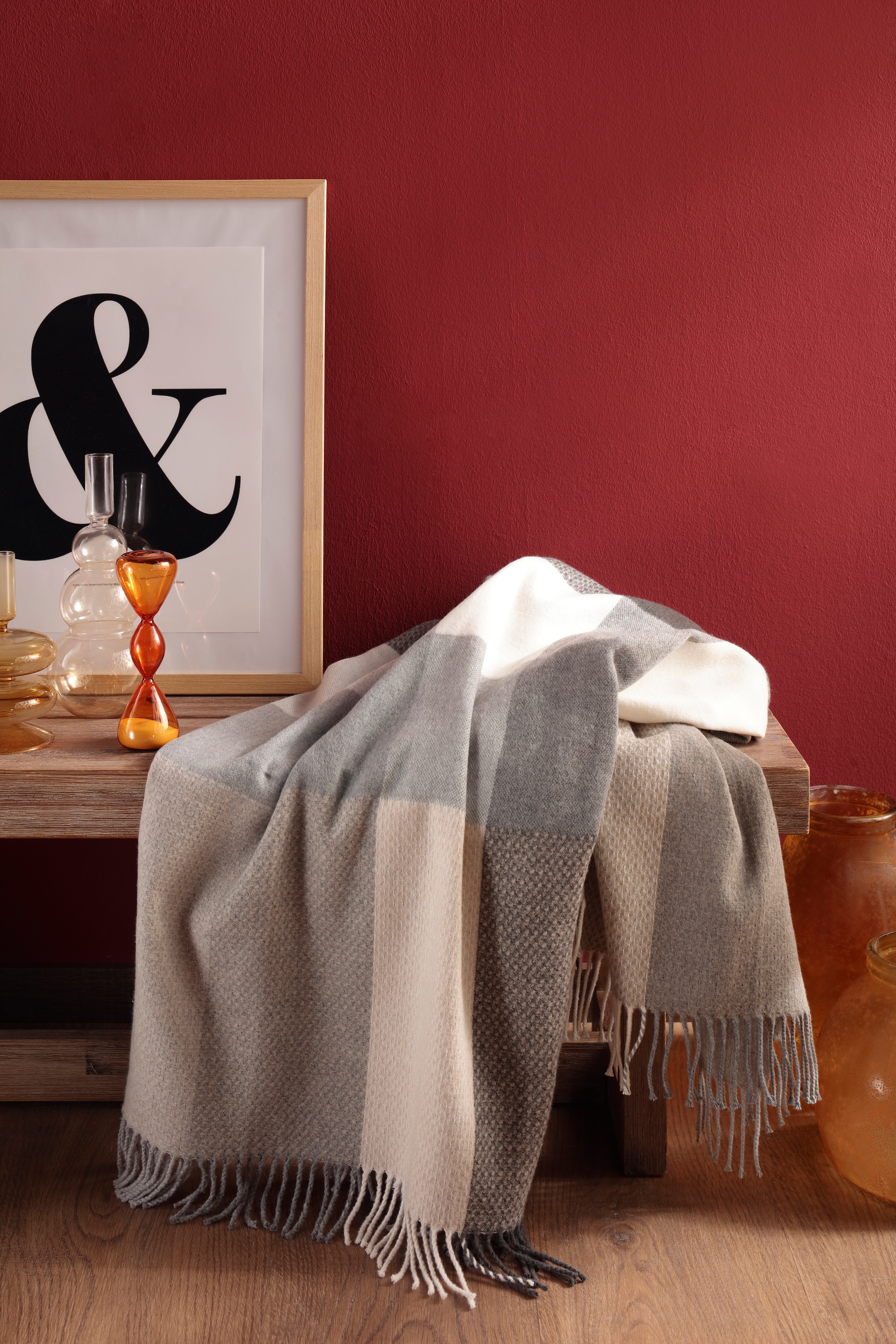 Biederlack Plaid »Plaid Giletti«, im klassischem Plaidmass
