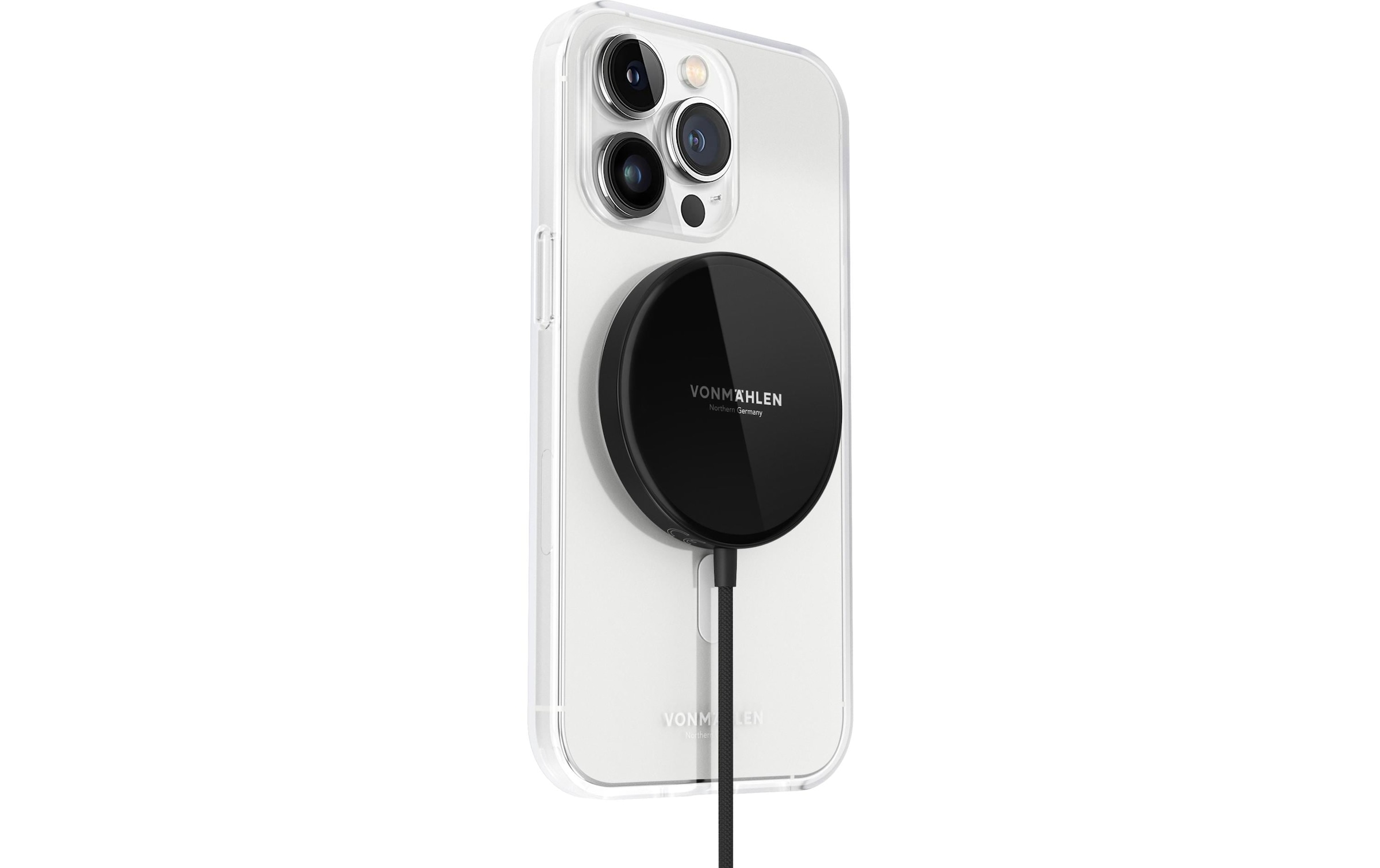VONMÄHLEN Wireless Charger »Aura Mini Black«