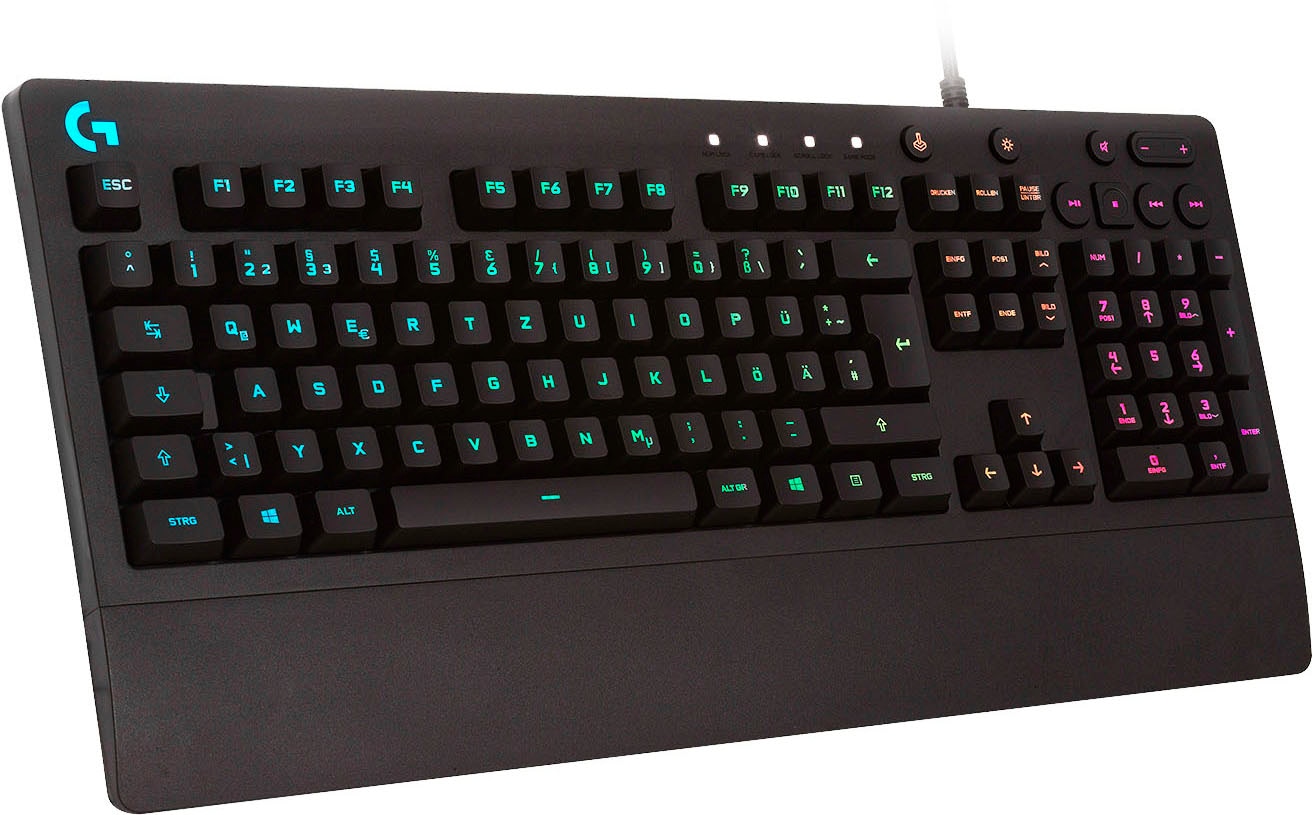 Gaming-Tastatur »G213«, (Ziffernblock-USB-Anschluss-Multimedia-Tasten)