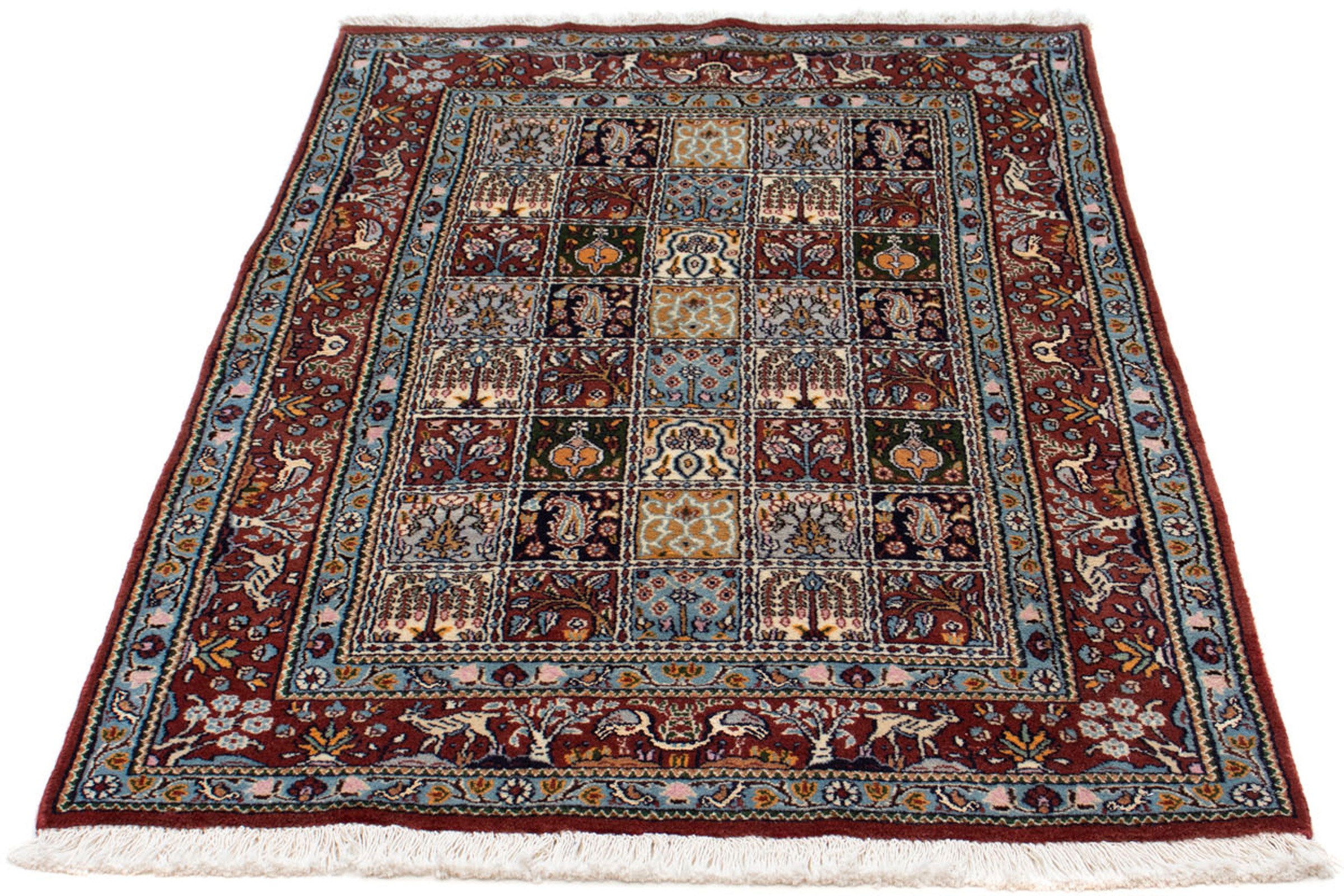 Image of morgenland Orientteppich »Perser - Classic - 155 x 97 cm - mehrfarbig«, rechteckig, 10 mm Höhe, Wohnzimmer, Handgeknüpft, Einzelstück mit Zertifikat bei Ackermann Versand Schweiz