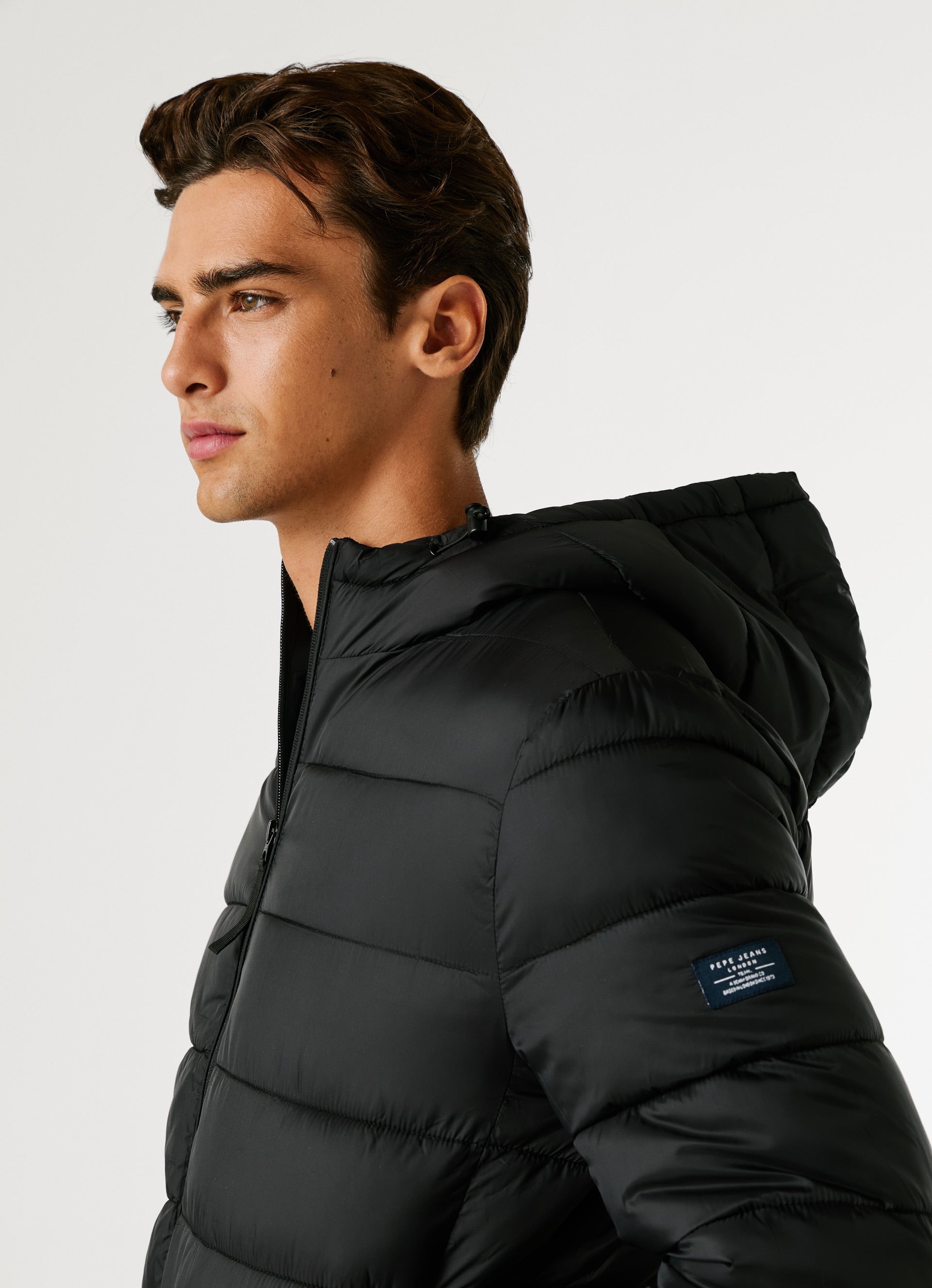 Pepe Jeans Veste matelassée »PUFFER HOOD« mit Kapuze Regular Fit mit Kapuze
