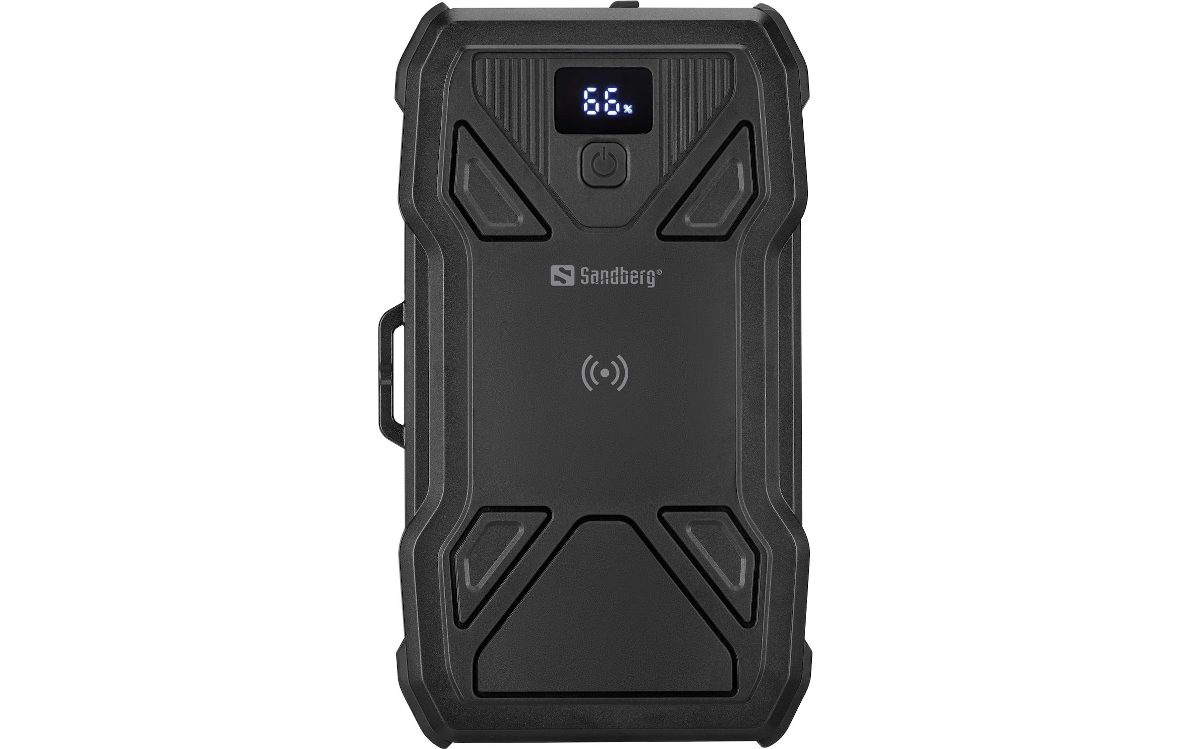 Sandberg Powerbank »Solar 10000 mAh« Solarpanel, Wireless Charger