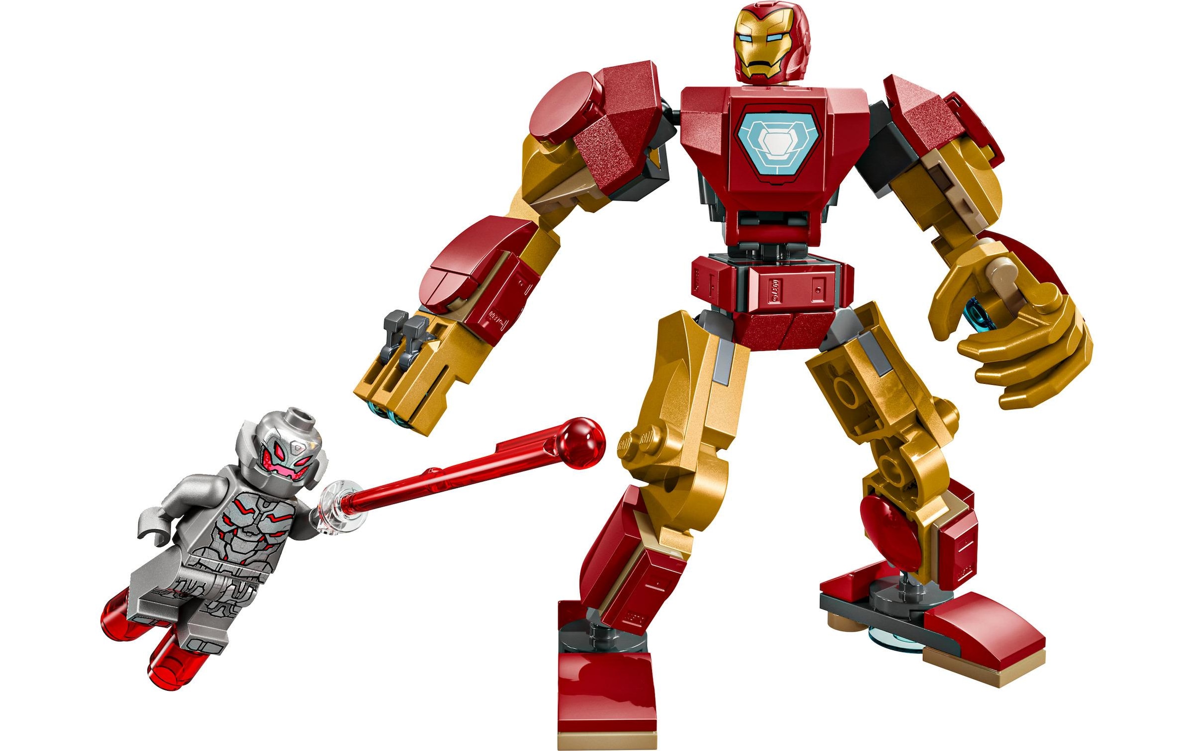 LEGO® Spielbausteine »Marvel Iron Man Mech vs. Ultron 76307«