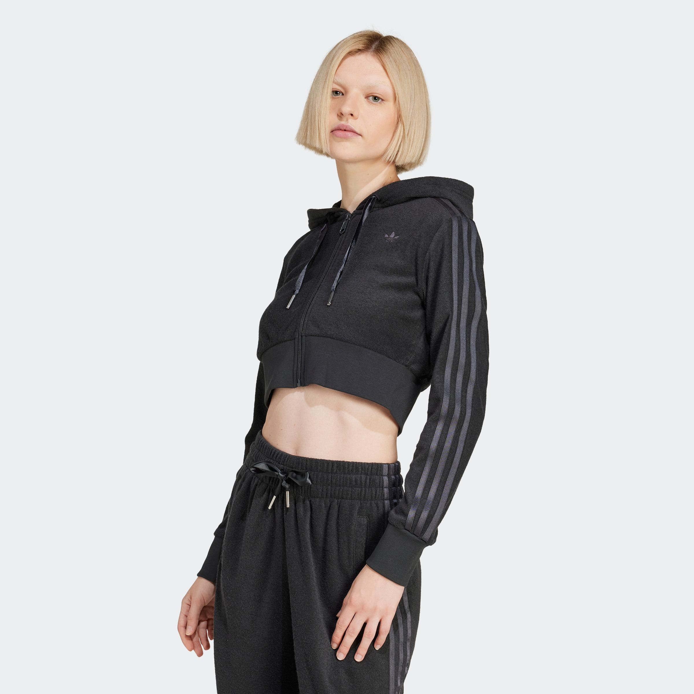 Image of adidas Originals Trainingsjacke "SHRT FZ HOODIE"