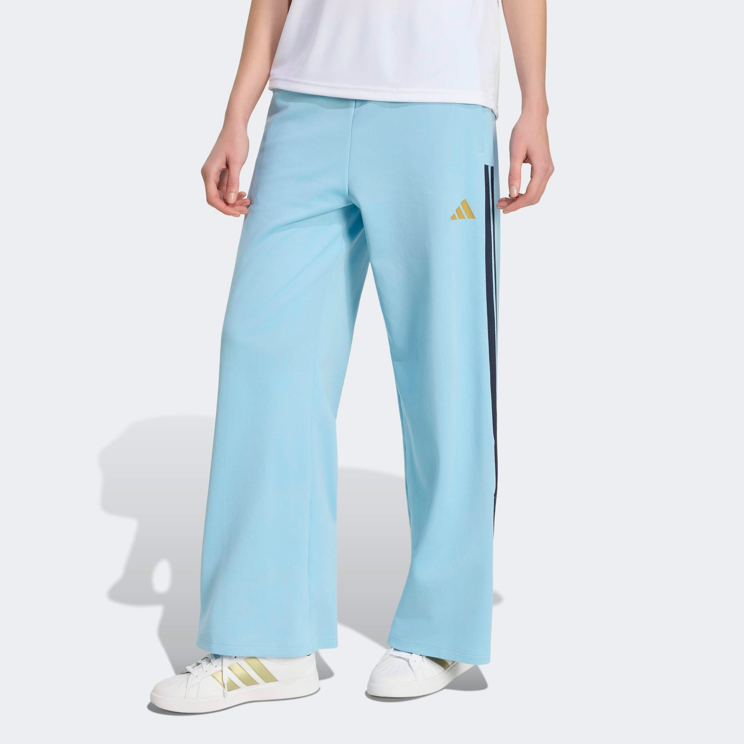 Image of adidas Sportswear Sporthose "HOUSE OF TIRO, WEITES BEIN" sportlicher Stil, für Training und Freizeit, mit Kordelverschluss
