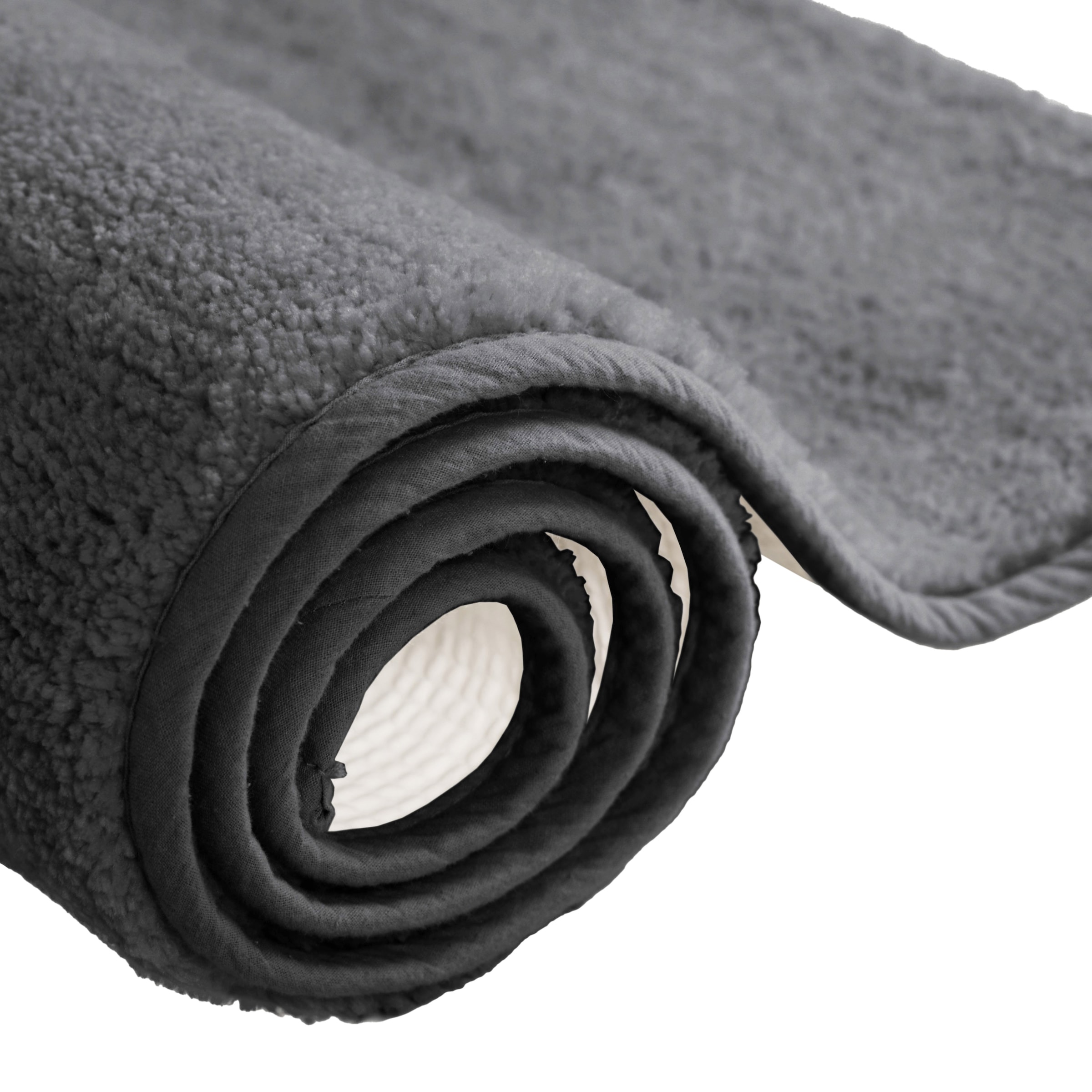 GOODproduct Badematte »Vanessa, Badvorleger, Badezimmer Teppich« Höhe 10 mm rutschhemmend beschichtet fussbodenheizungsgeeignet | schnell trocknend | strapazierfähig Badteppich, weiche Haptik, unifarben