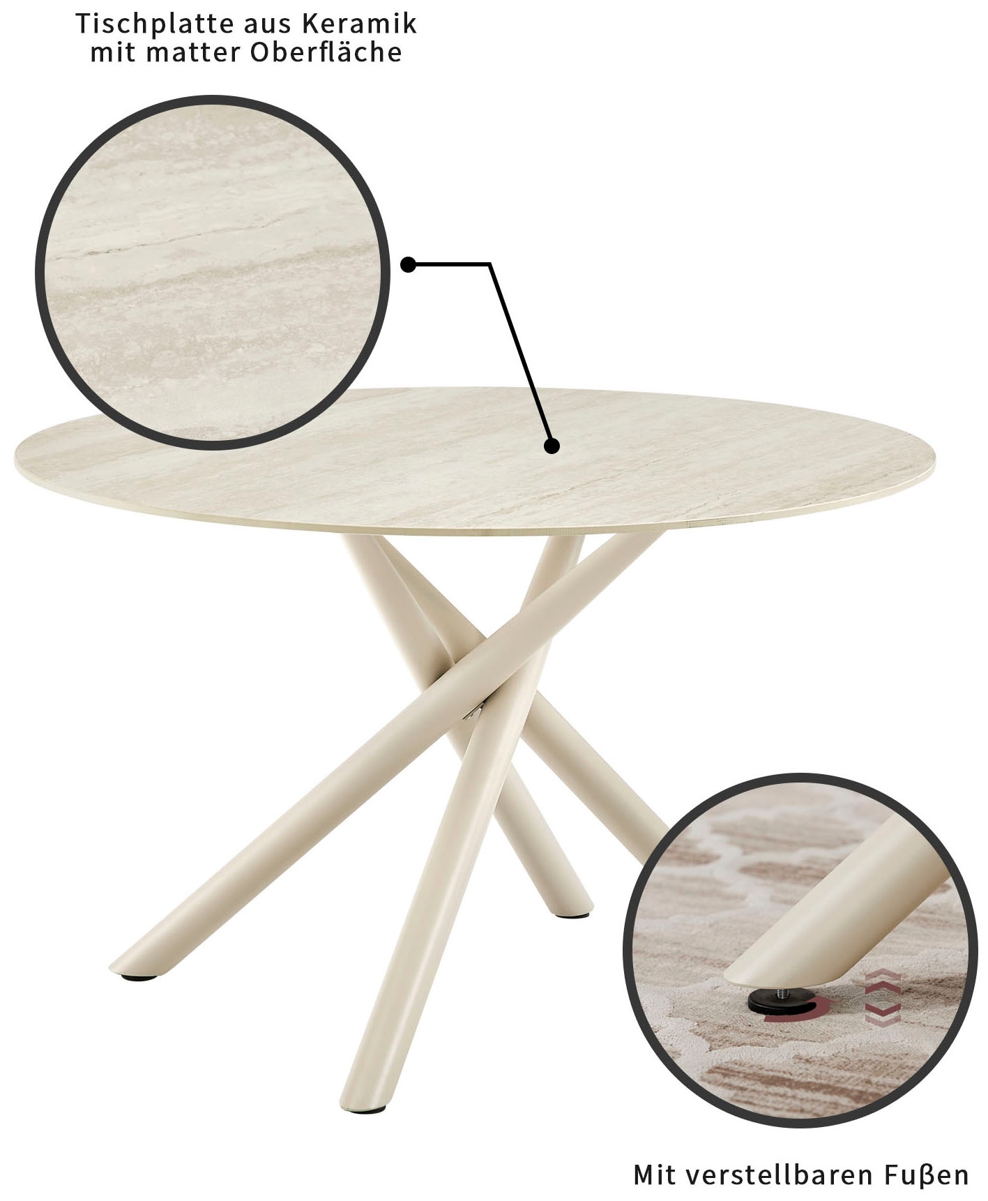 GOODproduct Esstisch »Frenchella«