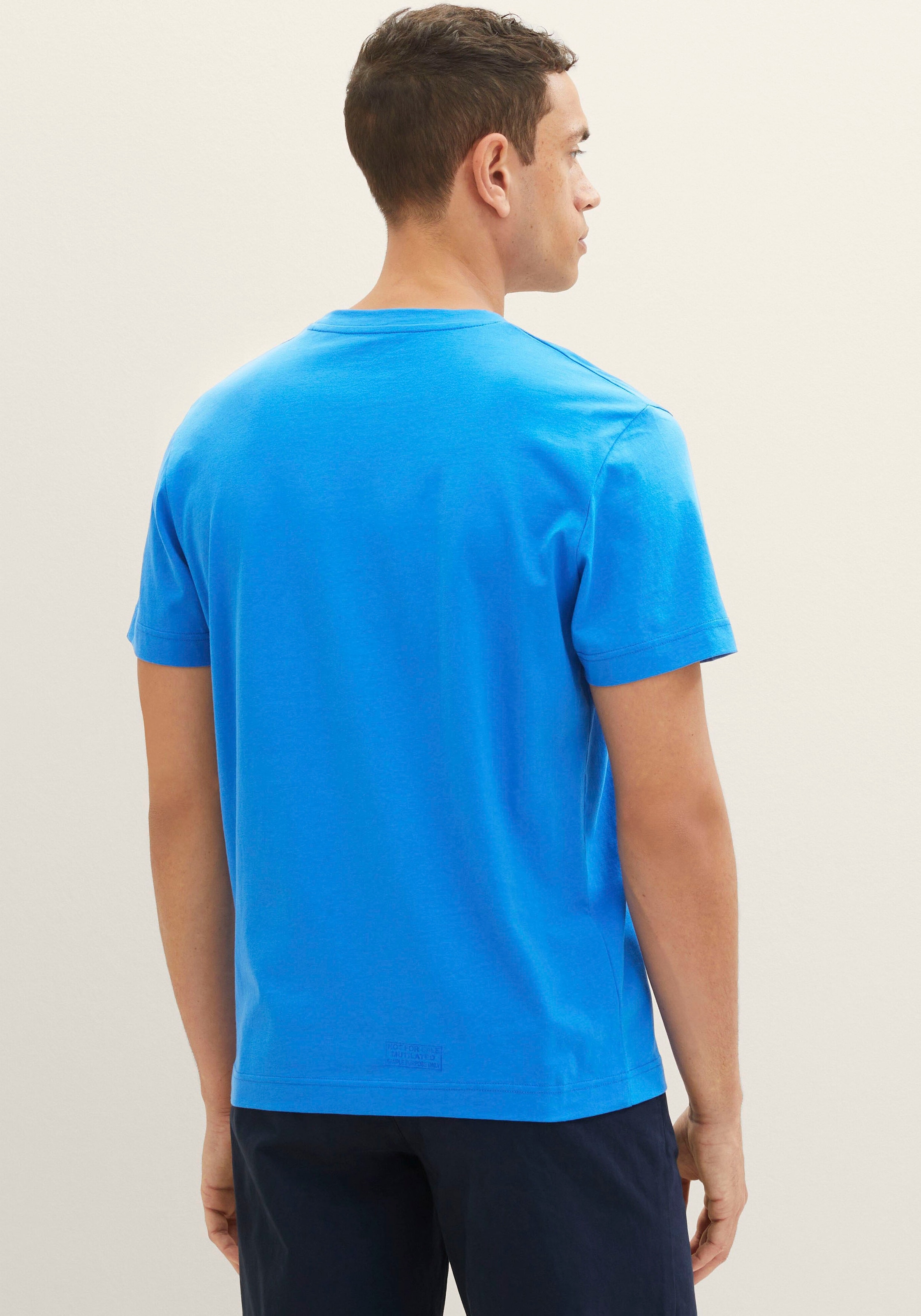 TOM TAILOR T-Shirt, 1x mit grossem Print 1x mit kleinem Logo auf der Brust