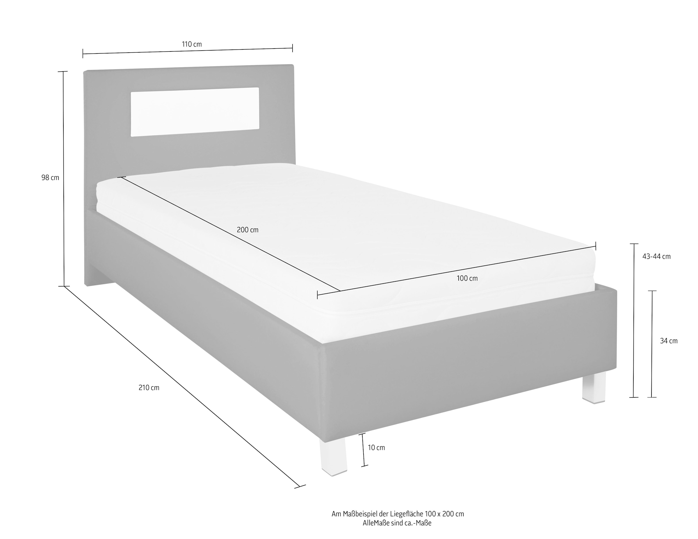 Westfalia Schlafkomfort Polsterbett