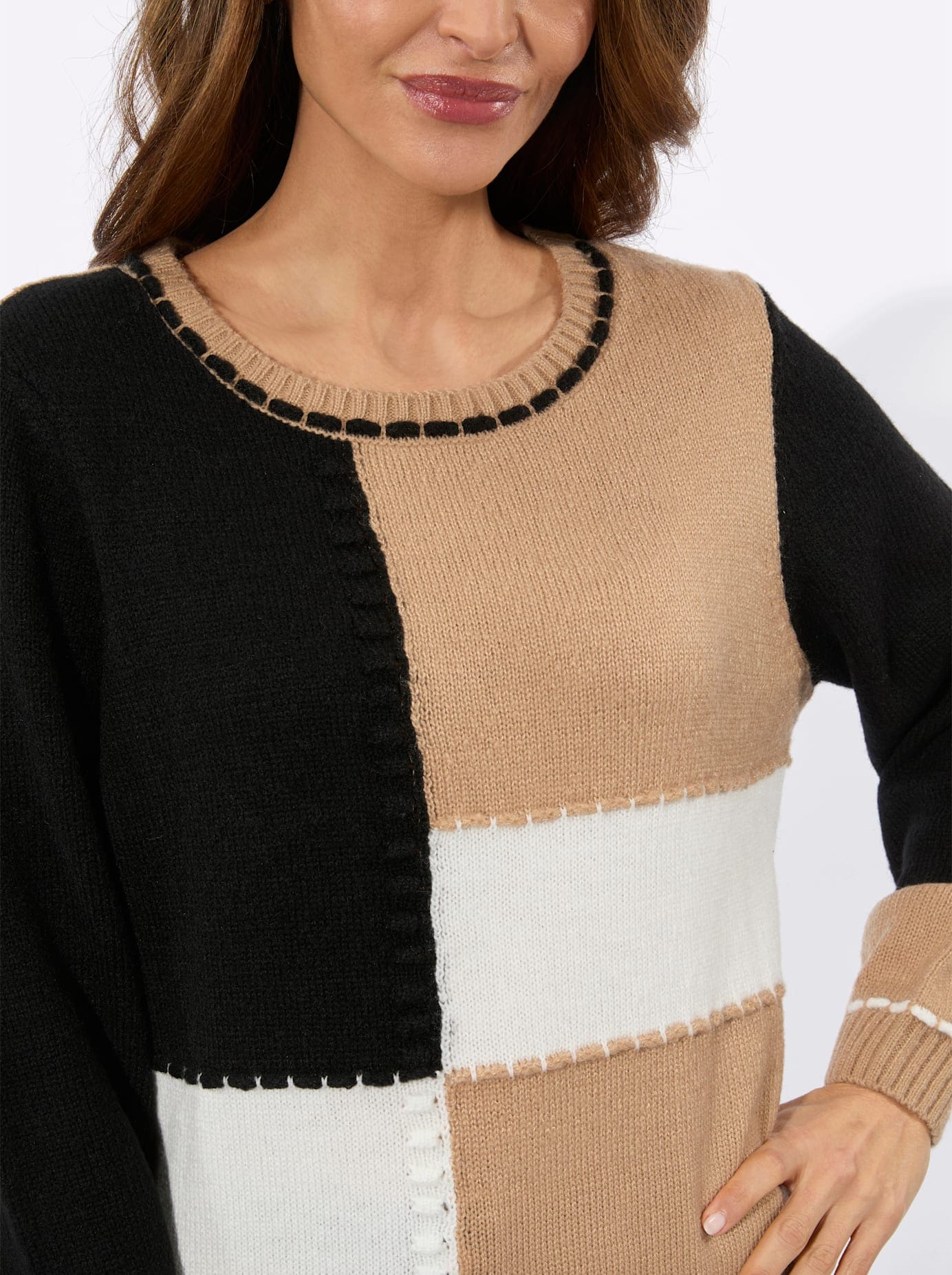 Inspirationen Rundhalspullover »Pullover«