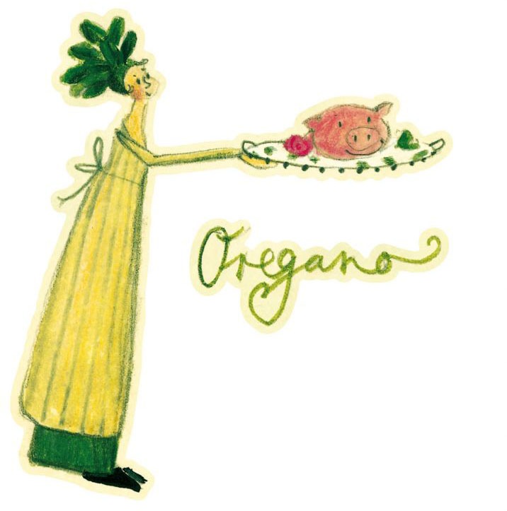 Image of Wall-Art Wandtattoo »Kräuterfrau Küche Oregano«, (1 St.) bei Ackermann Versand Schweiz