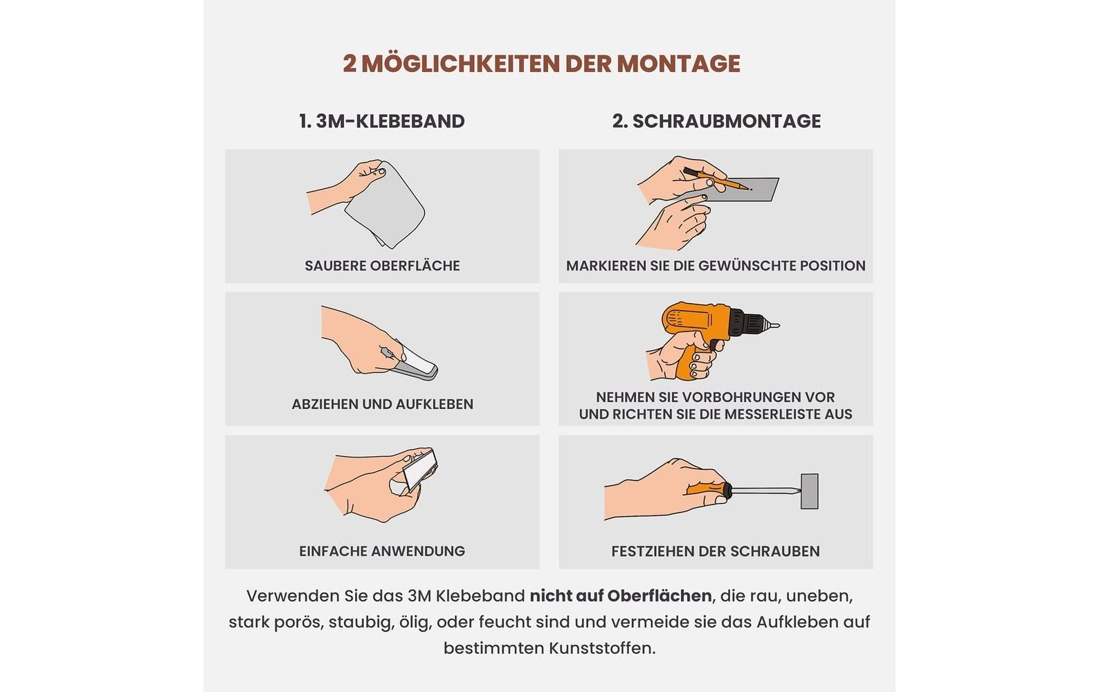 Messerleiste »Exitoso für Messer 40 cm«