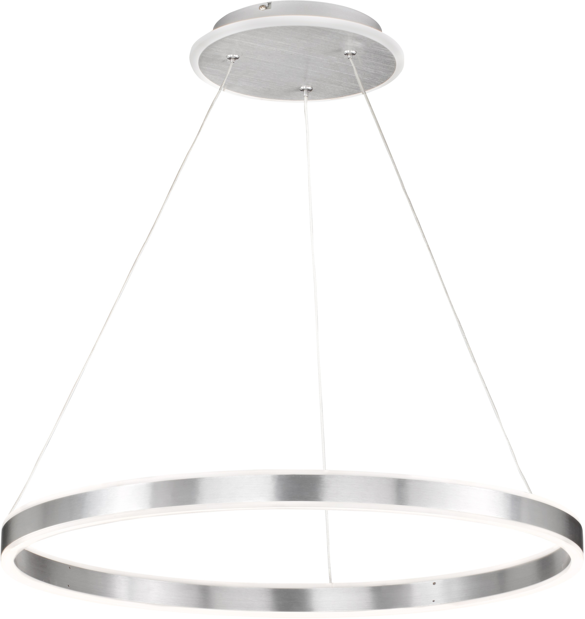 Image of WOFI LED Pendelleuchte »Pendelleuchte Lena 1flg«, LED-Modul, 1 St., Warmweiss, schwebendes Design bei Ackermann Versand Schweiz