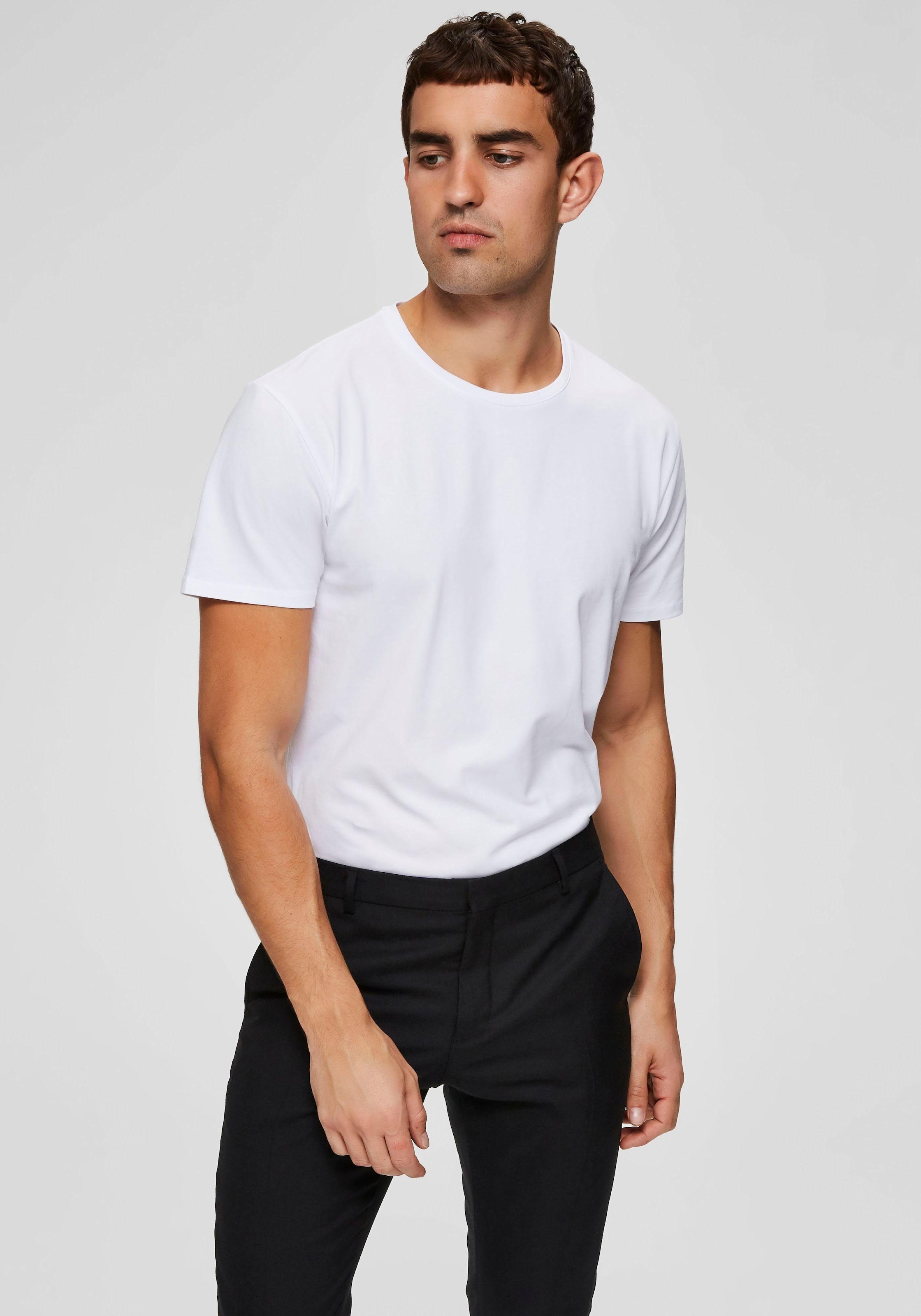 Rundhalsshirt »Basic T-Shirt«