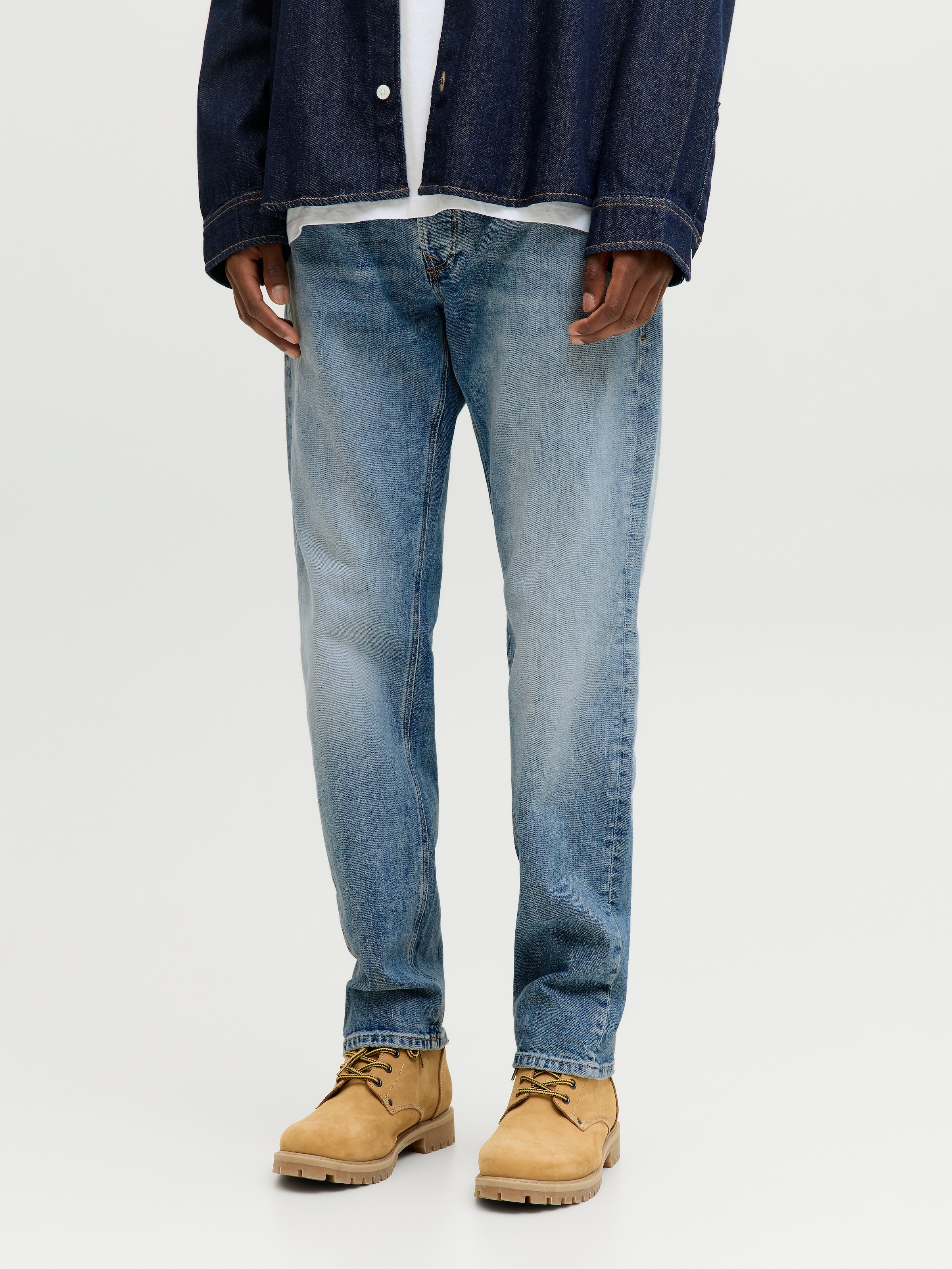 Jack & Jones Jeans taille basse »JJIMIKE JJWELLS JJ« Baumwollmischung, comfort fit