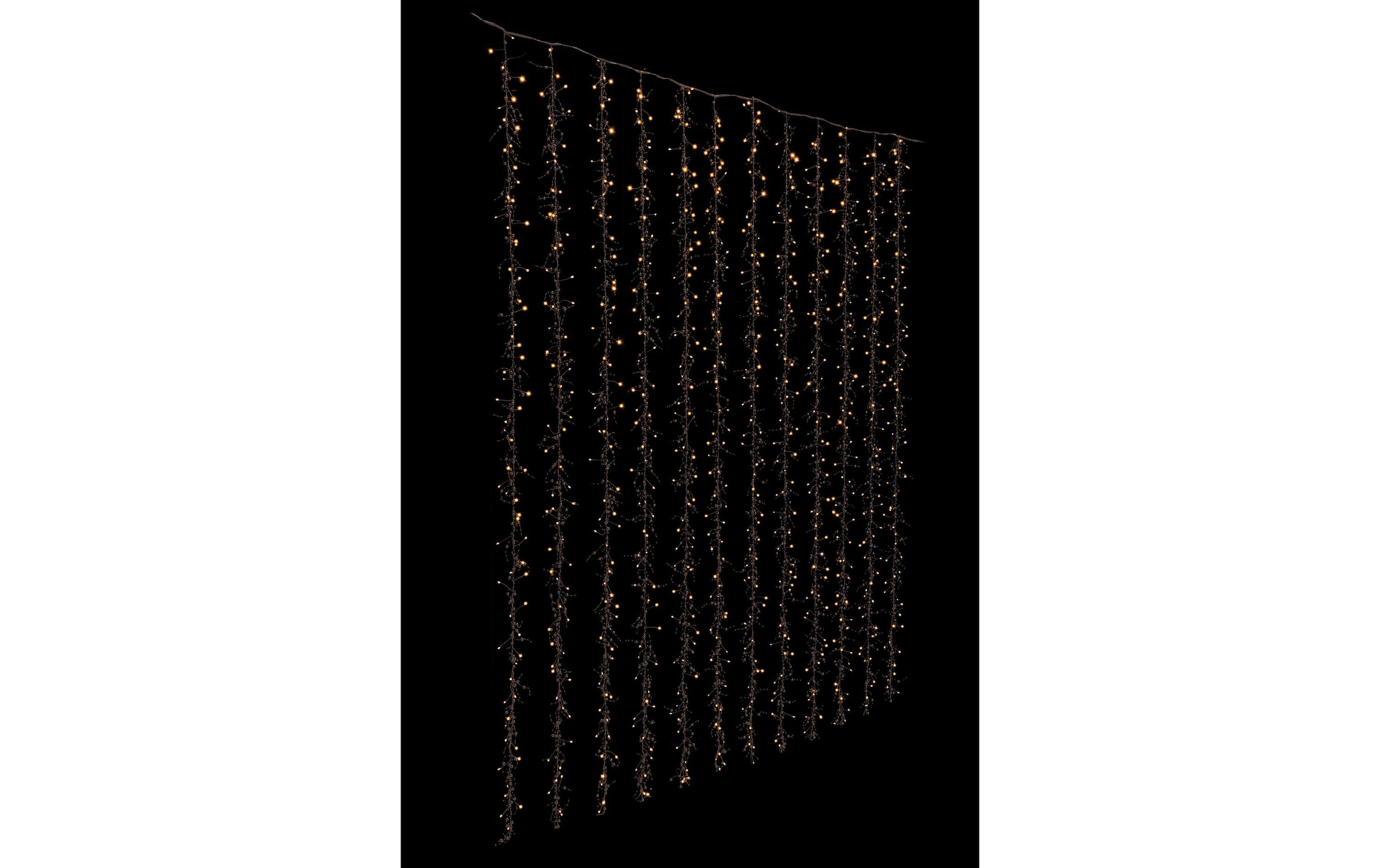 STT Guirlande lumineuse LED »Angel 900 LEDs 44959 x 2 m Schwarz«