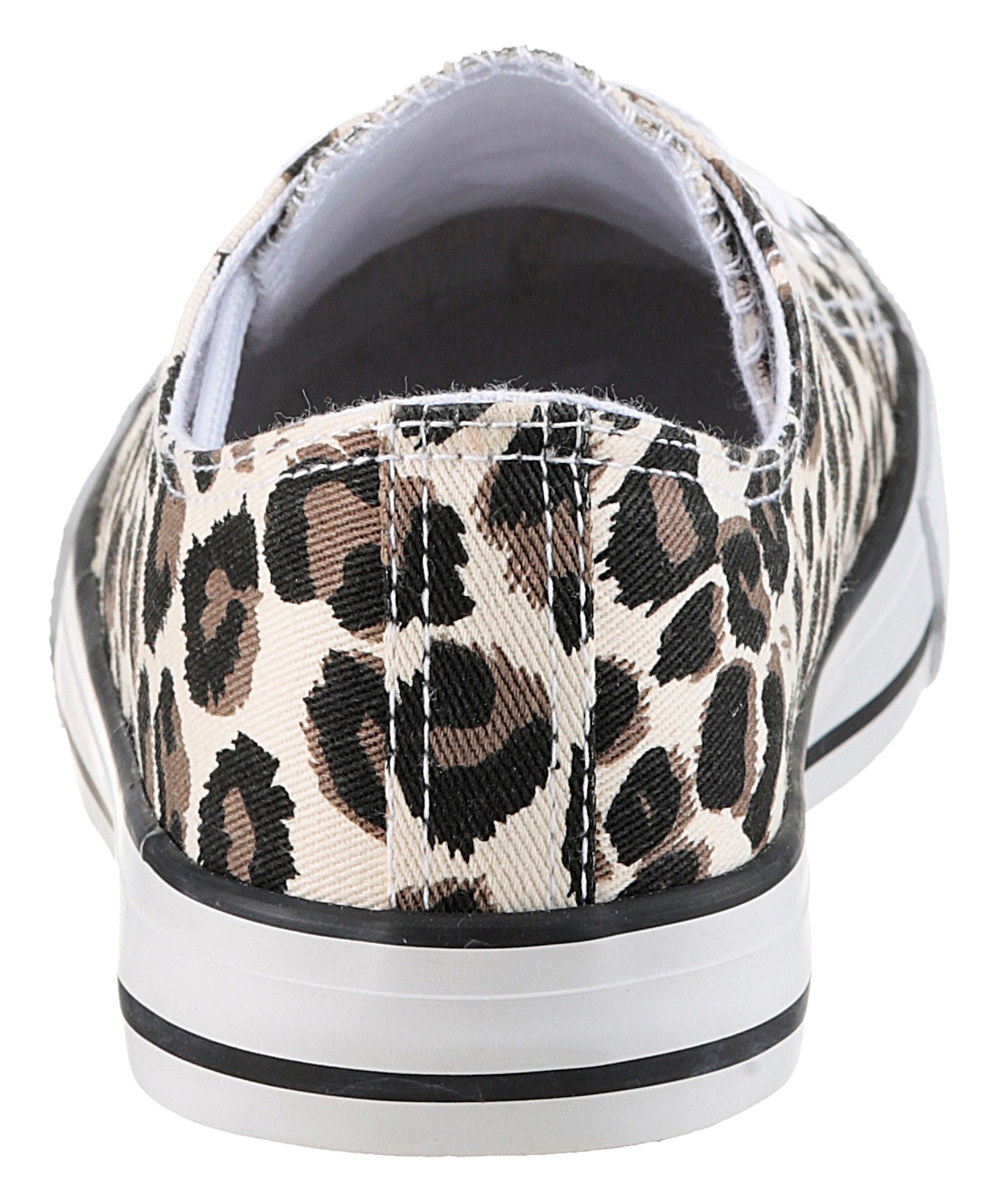 Aniston SHOES Sneakers  Freizeitschuh, Sneaker mit klassischen umlaufenden schwarzen Streifen