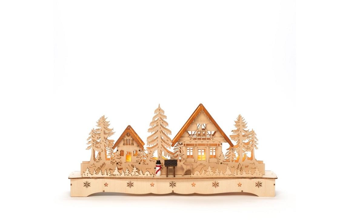 Image of KONSTSMIDE LED-Lichterkette »Dorf«, 9 St.-flammig bei Ackermann Versand Schweiz