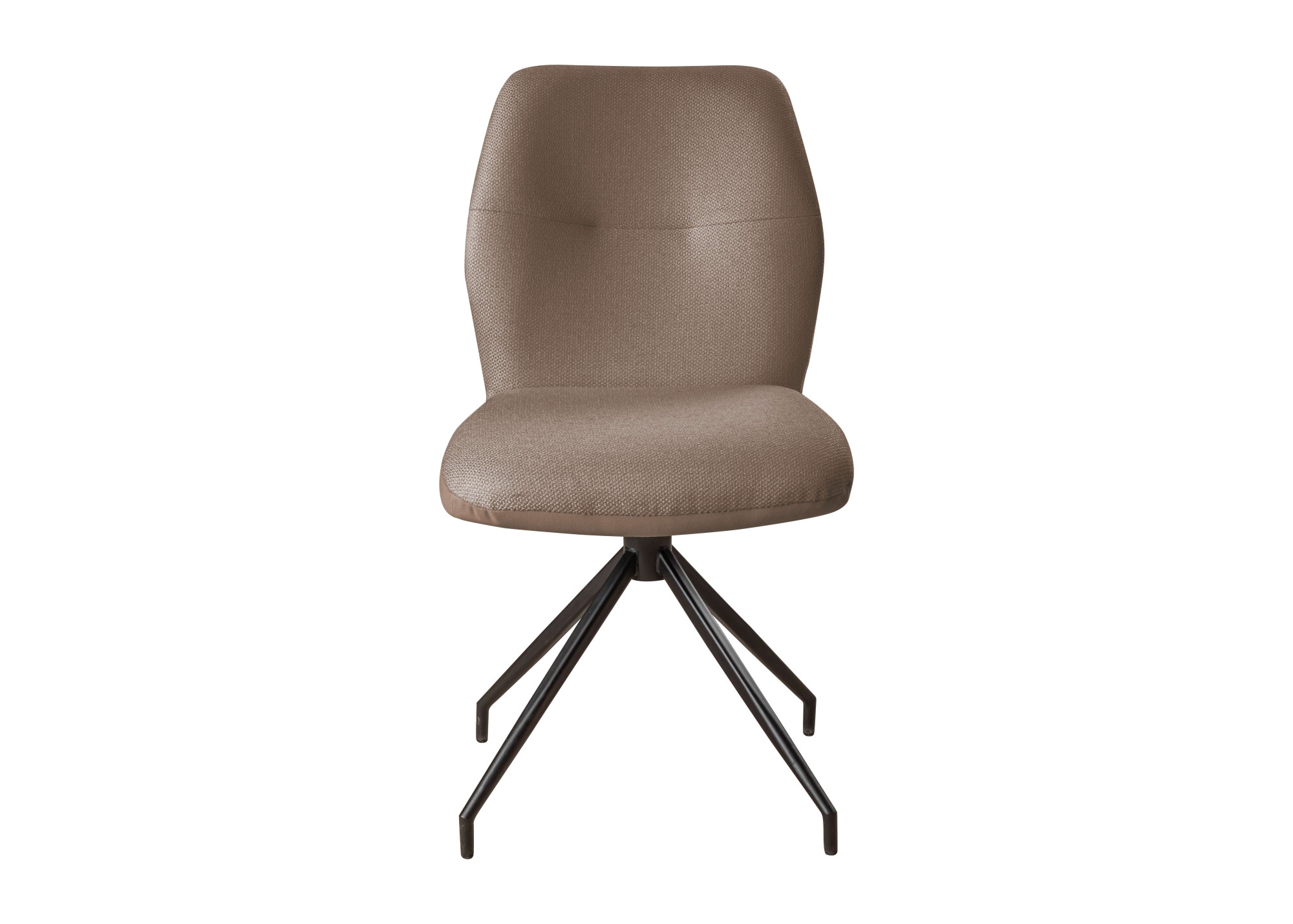 GOODproduct Drehstuhl »Bruna Esszimmerstuhl,Polsterstuhl, Küchenstuhl, 4-Fussstuhl« () 360° drehbar, mit automatischer Rückstellung, 2-Stoff-Design