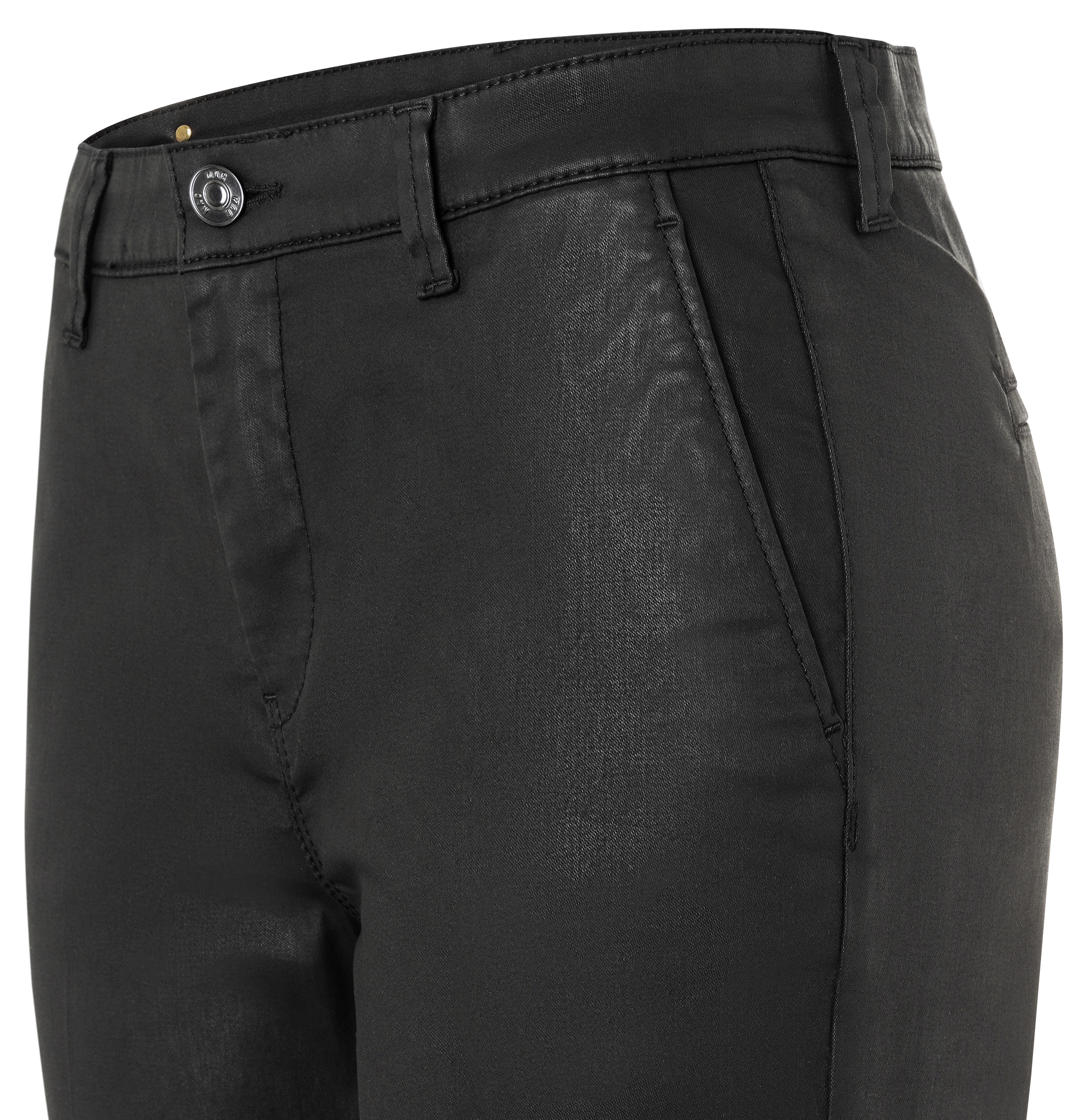 MAC Chinos »CHINO turn up«  Aspect cuir