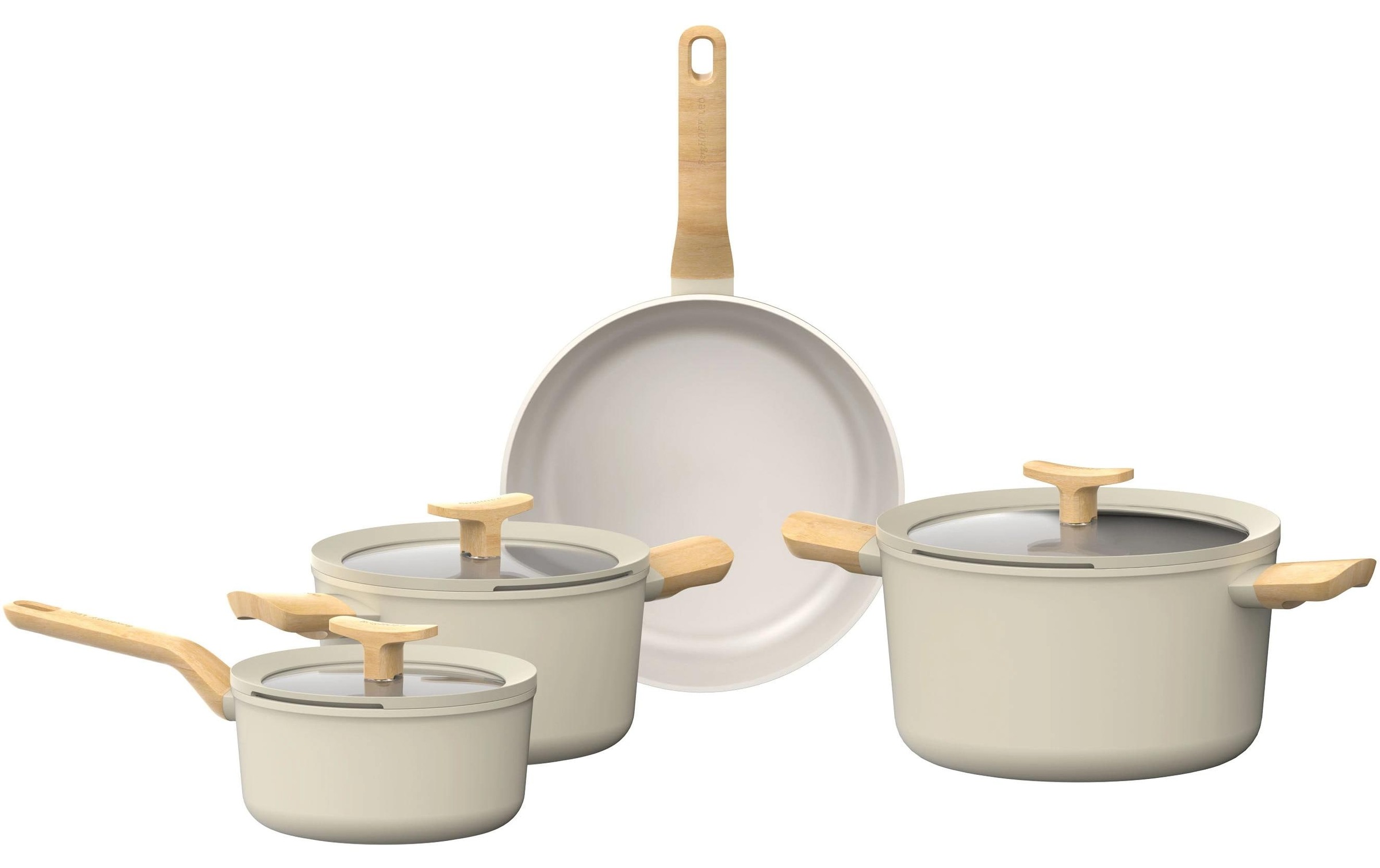 BergHOFF Topf-Set »Leo Balance Cream 7-tlg.« Set, 