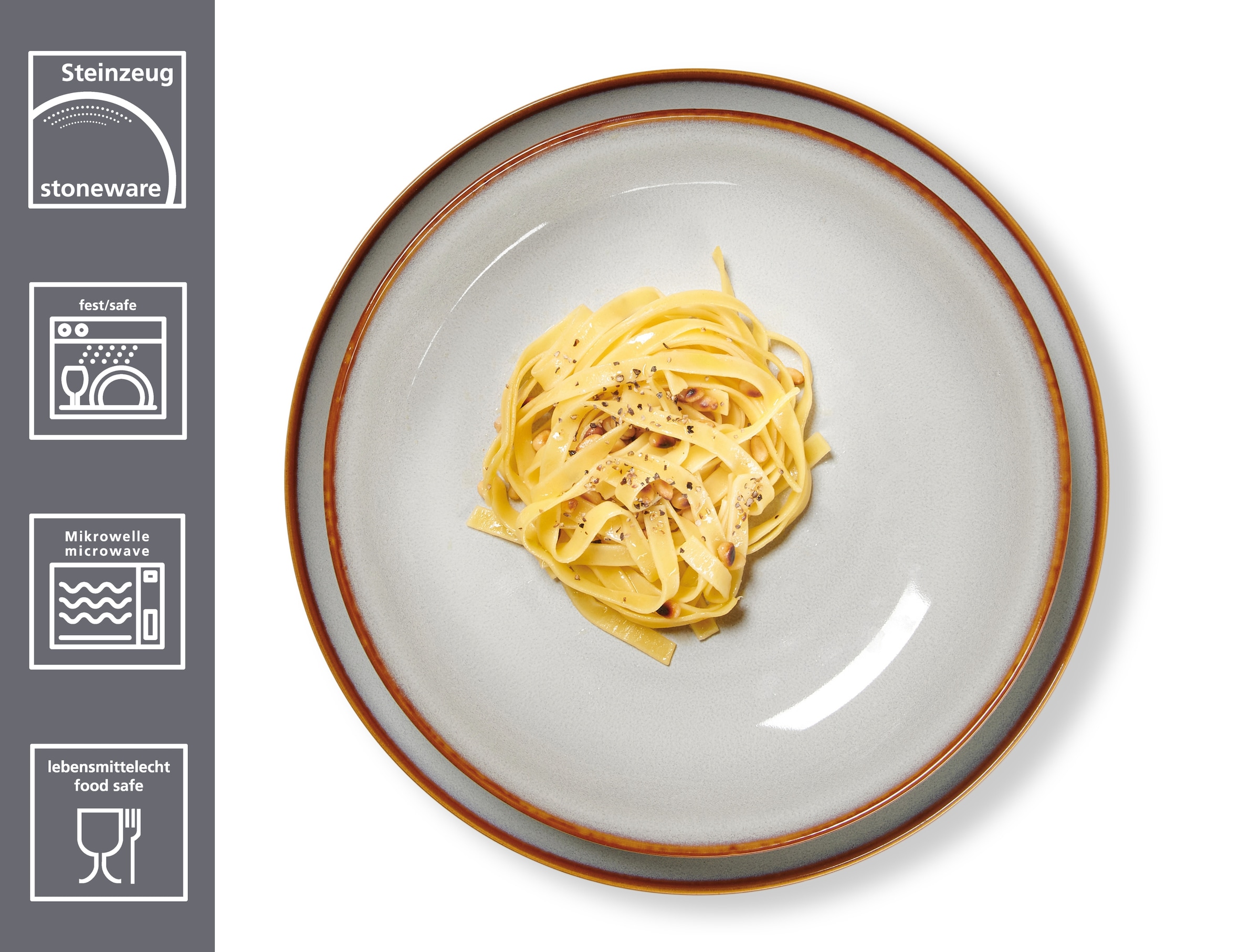 Ritzenhoff & Breker Tafelservice »Portofino« Reaktivglasur, jedes Stück ein Unikat