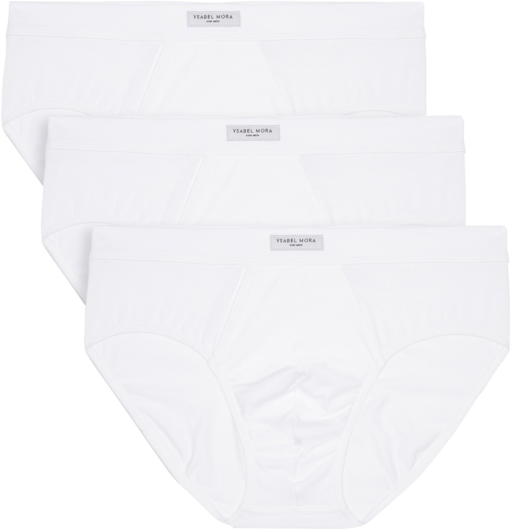 Slip »BASIC COLLECTION COTTON«, (3er Pack), mit praktischem Eingriff im Schritt