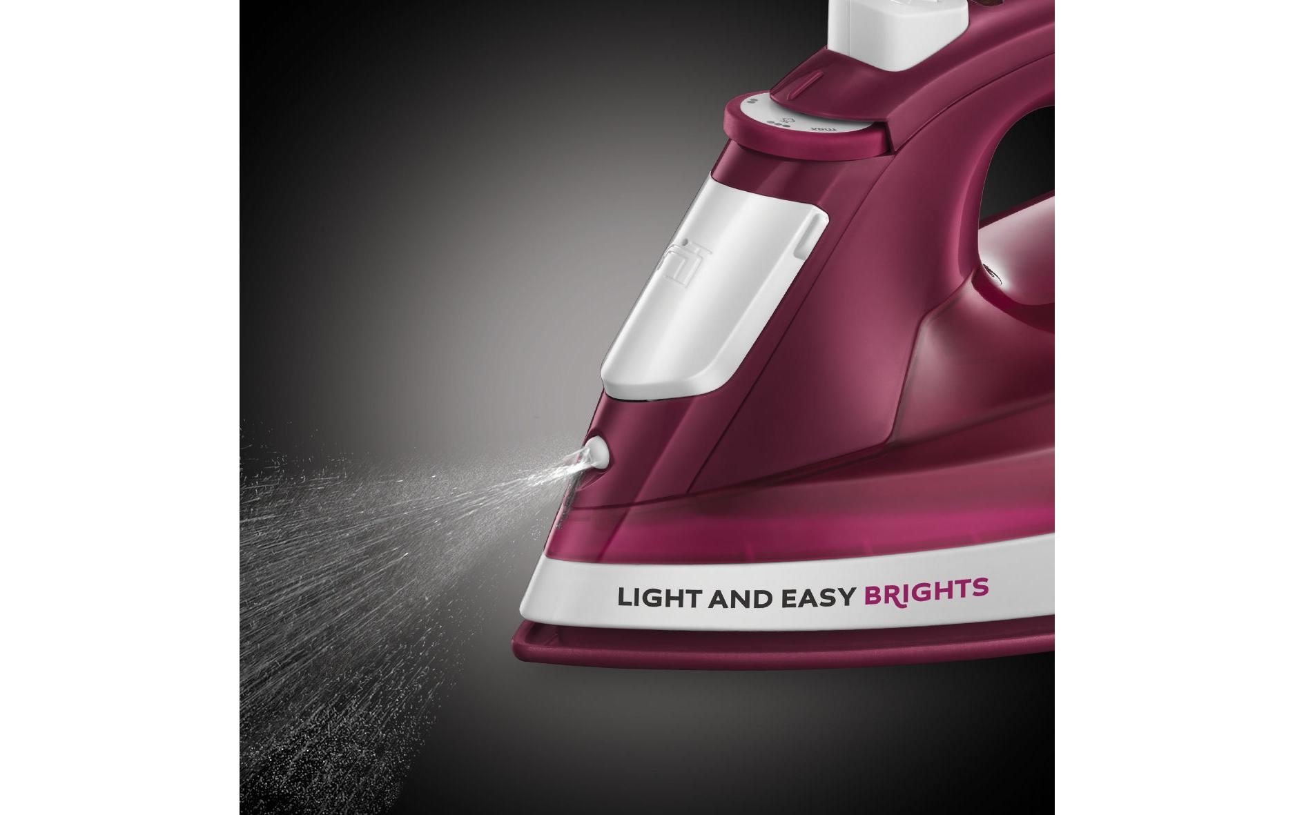 RUSSELL HOBBS Dampfbügeleisen »Light Easy Berry«, 2400 W