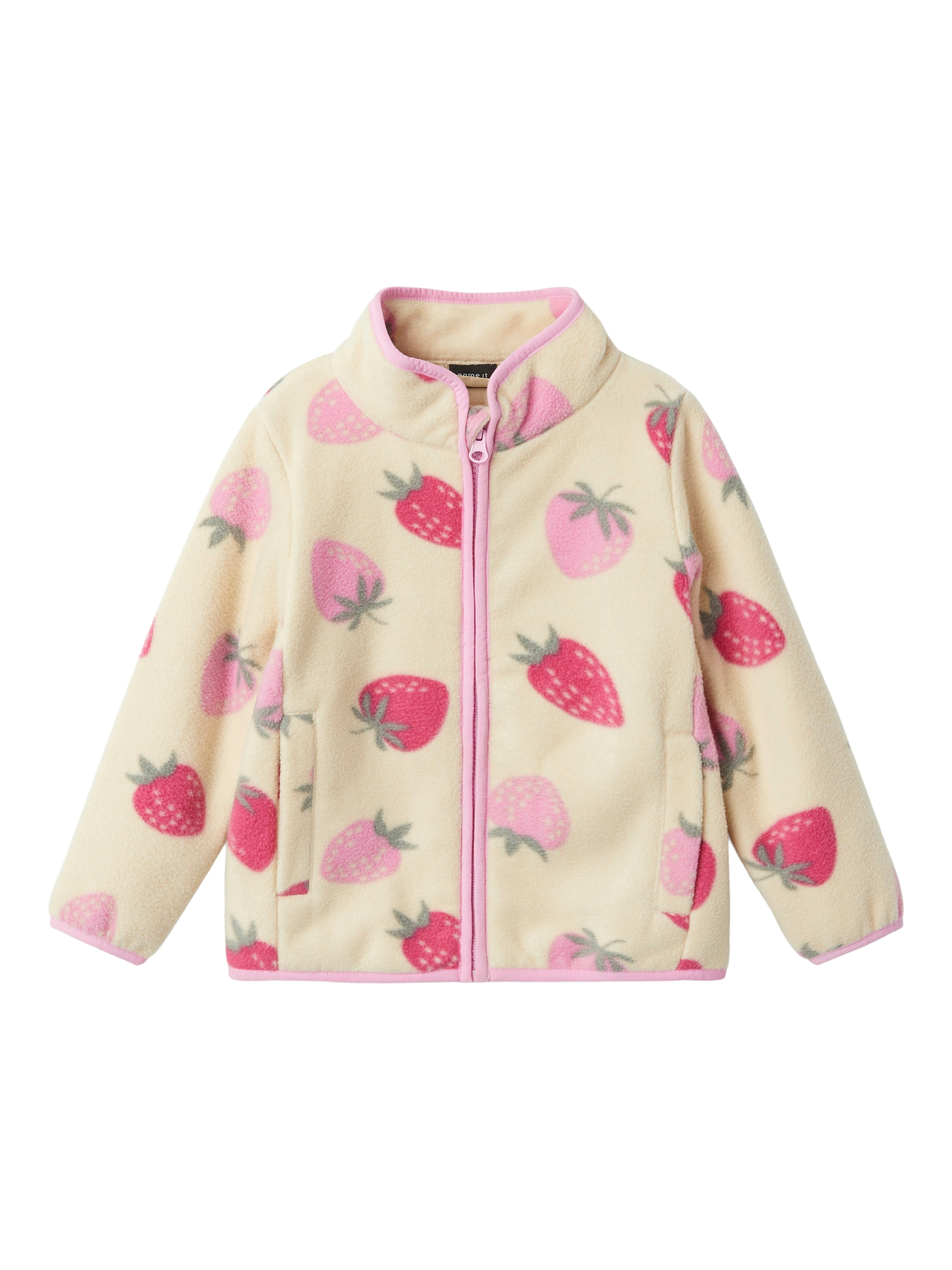 Name It Outdoorjacke »NMFMEEKO FLEECE JACKET BERRY«, mit Kapuze