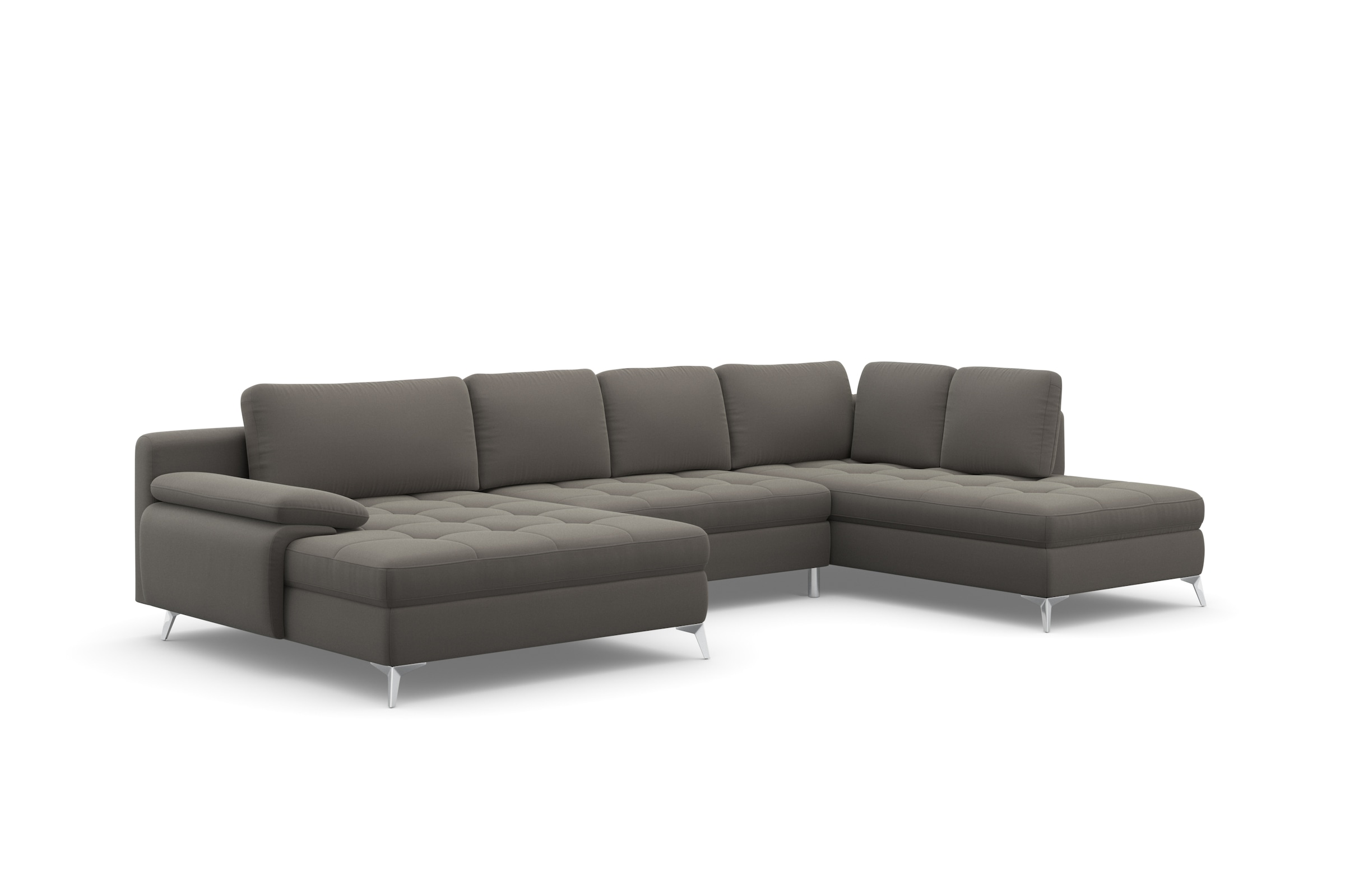 sit&more Paysage de salon »Latigo U-Form« mit Mega-Recamiere, wahlweise mit Bettfunktion und Bettkasten