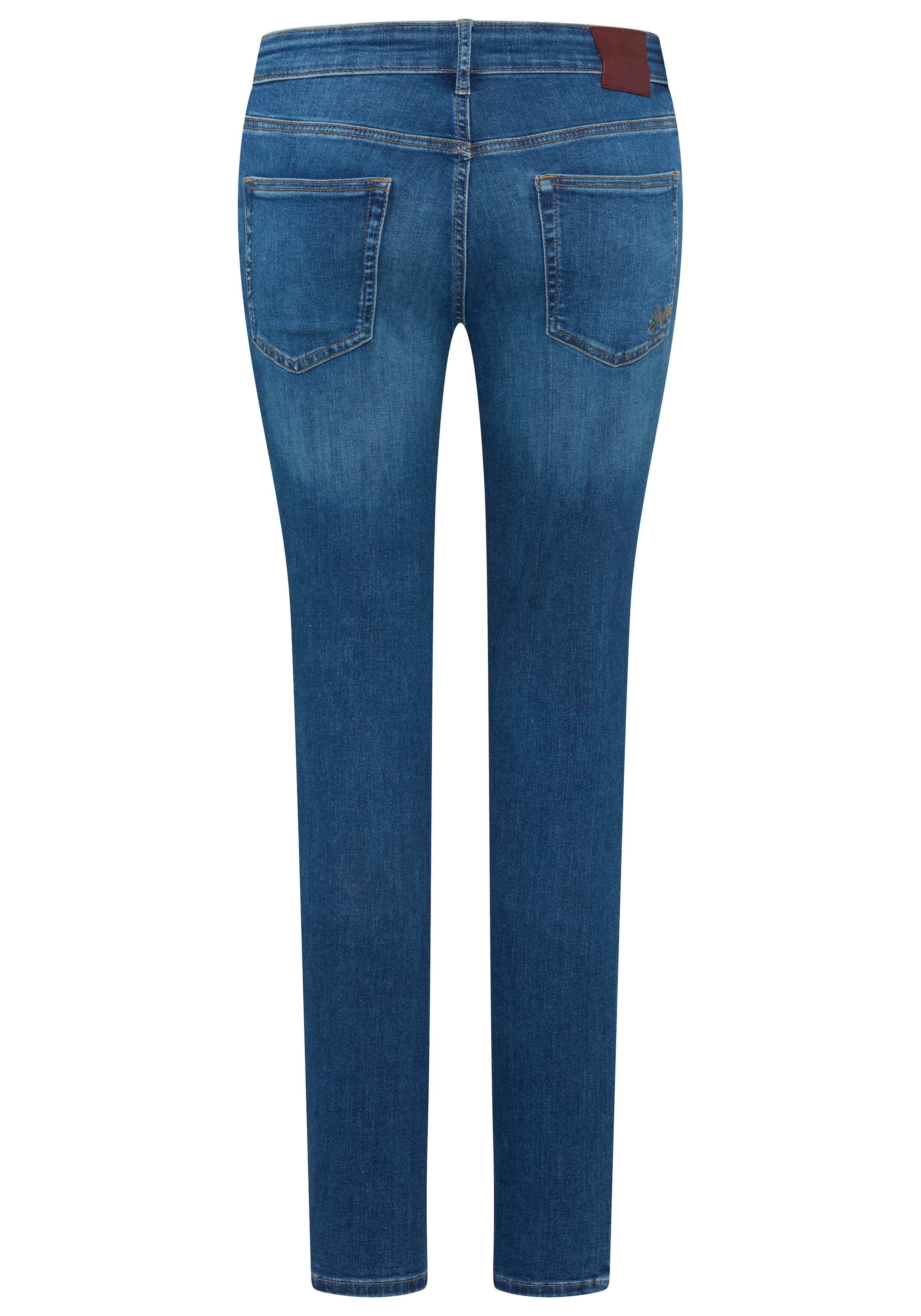 BOSS ORANGE Jeans slim »JACKIE MR 10.0 Premium Damenmode« mit mittlerem Bund, Power-Stretch-Denim