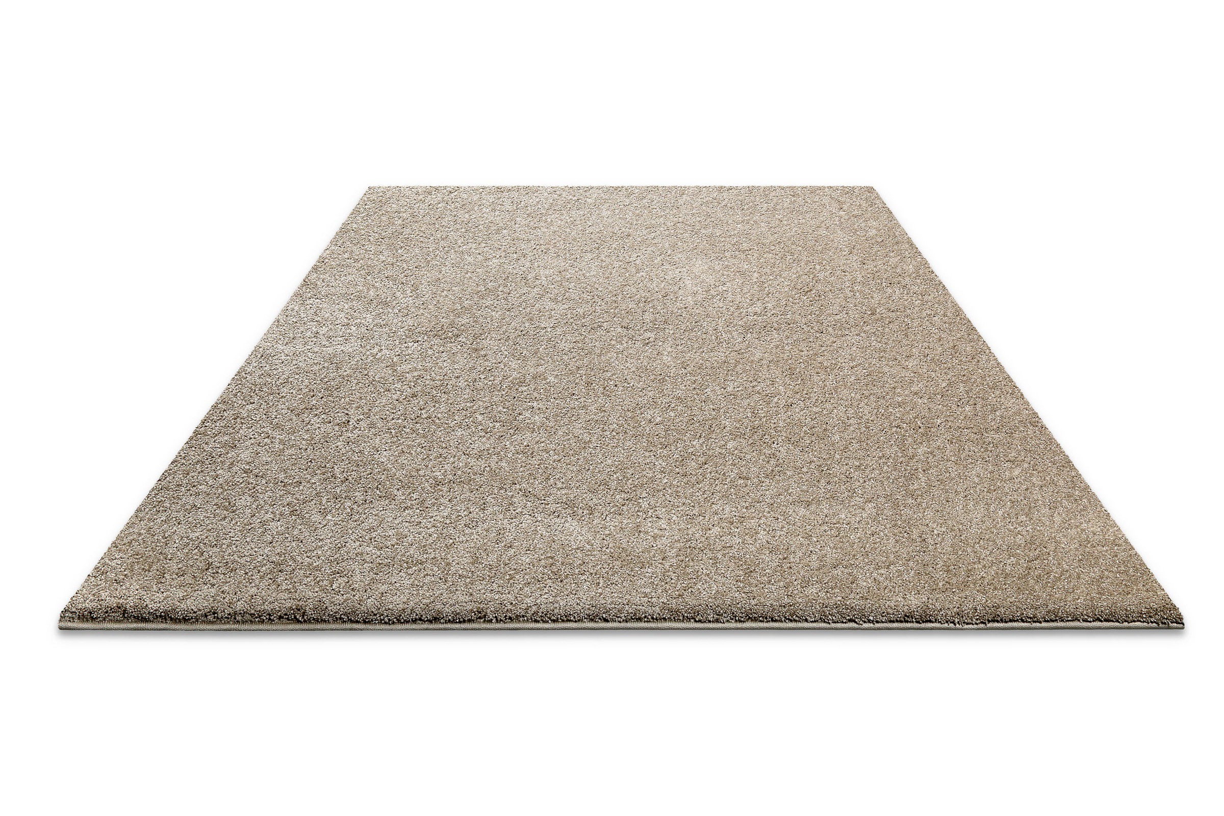 Image of Wecon home Hochflor-Teppich "Manta" rechteckig 25 mm Höhe Läufer, Langflor maschinell gewebt, robust, Wohn- & Schlafzimmer, uni
