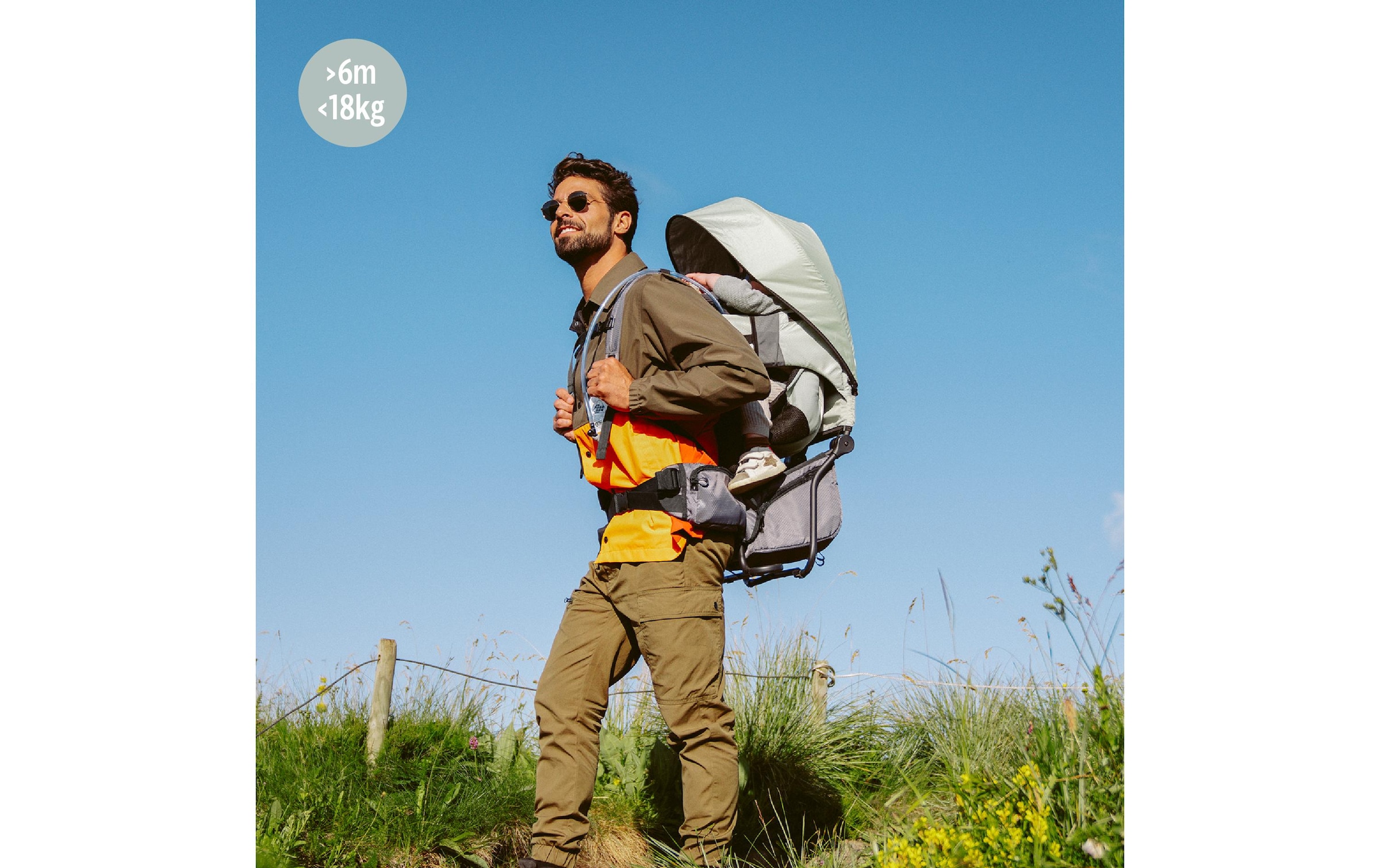 BABYMOOV Wanderrucksack »Kraxe Moov & Hike«