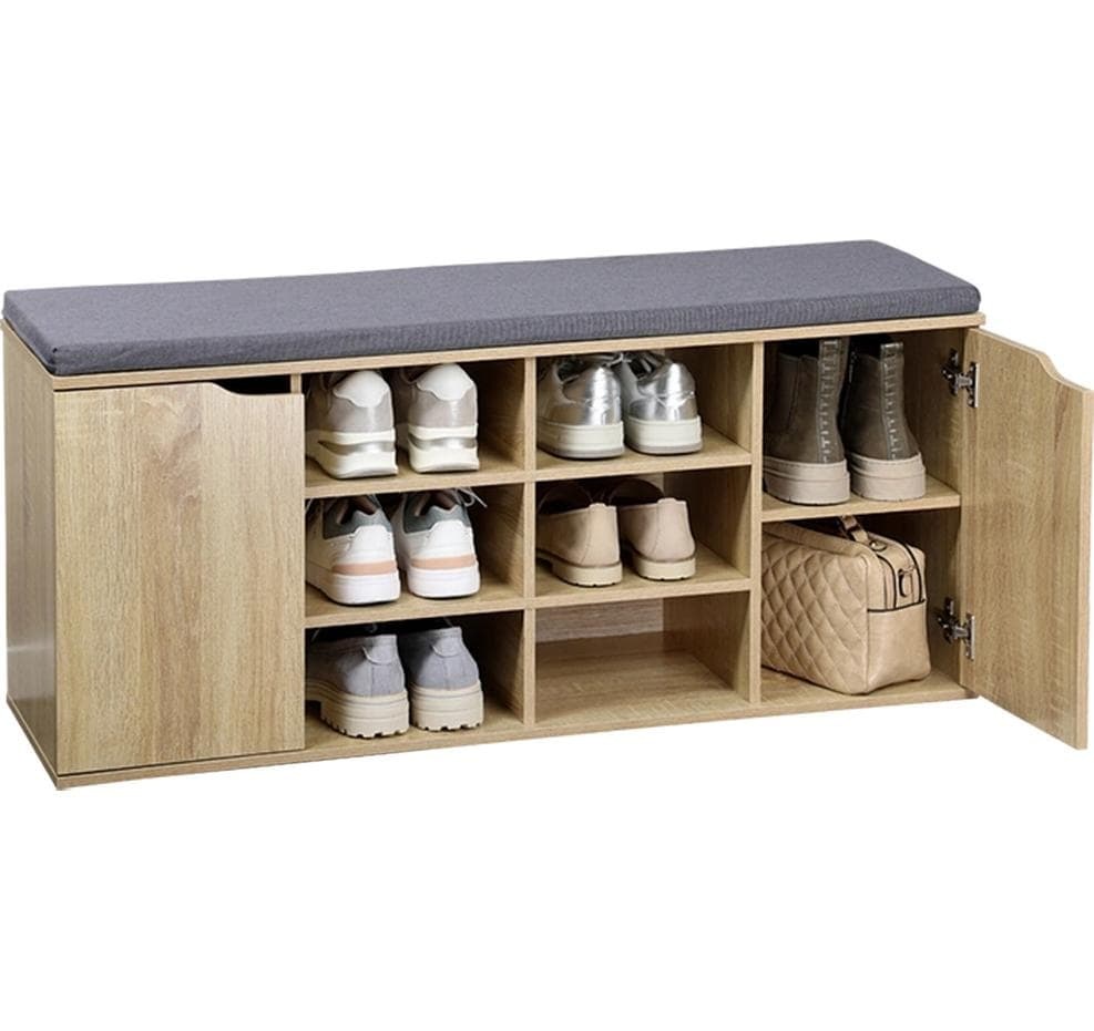 KESPER® Schuhregal »Kesper Schuhregal 103 x 48 cm, Keine Angabe/Beige/Braun«
