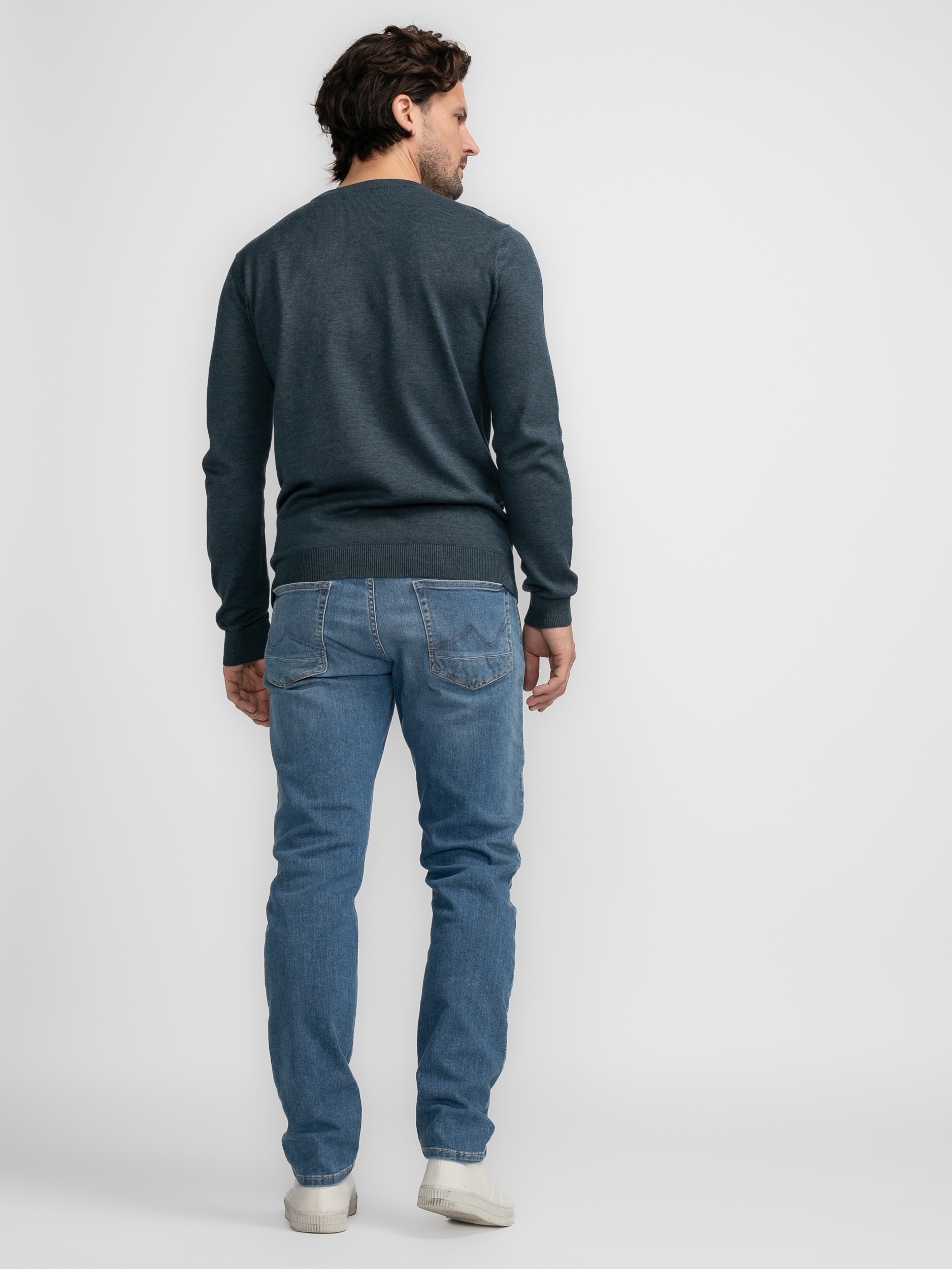 Petrol Industries Pull à col rond »Men Knitwear Round Neck Basic«