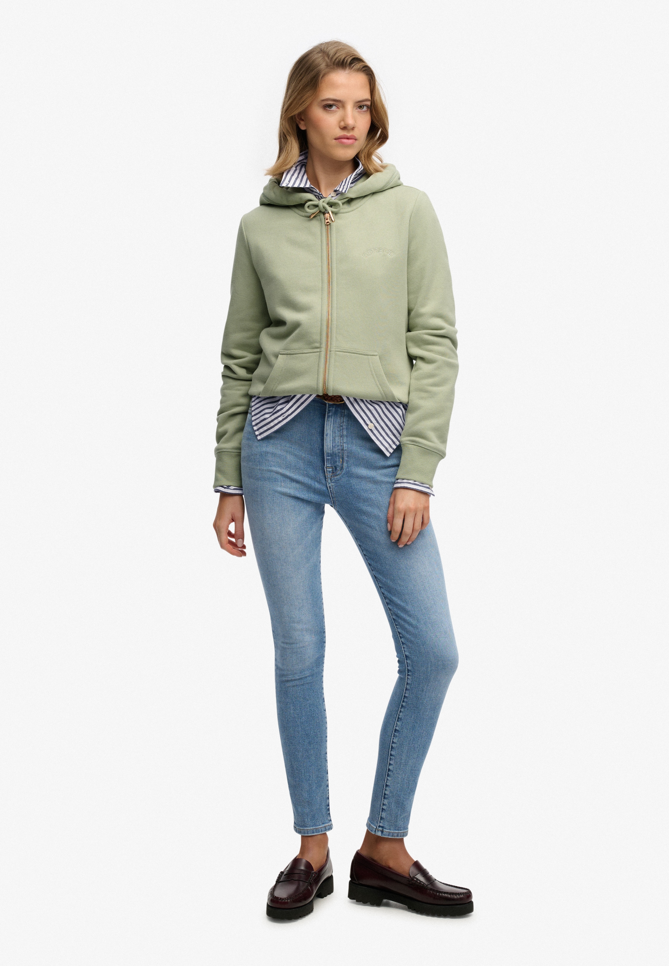 Superdry Sweat à capuche »Essential Logo Ziphood Hb«