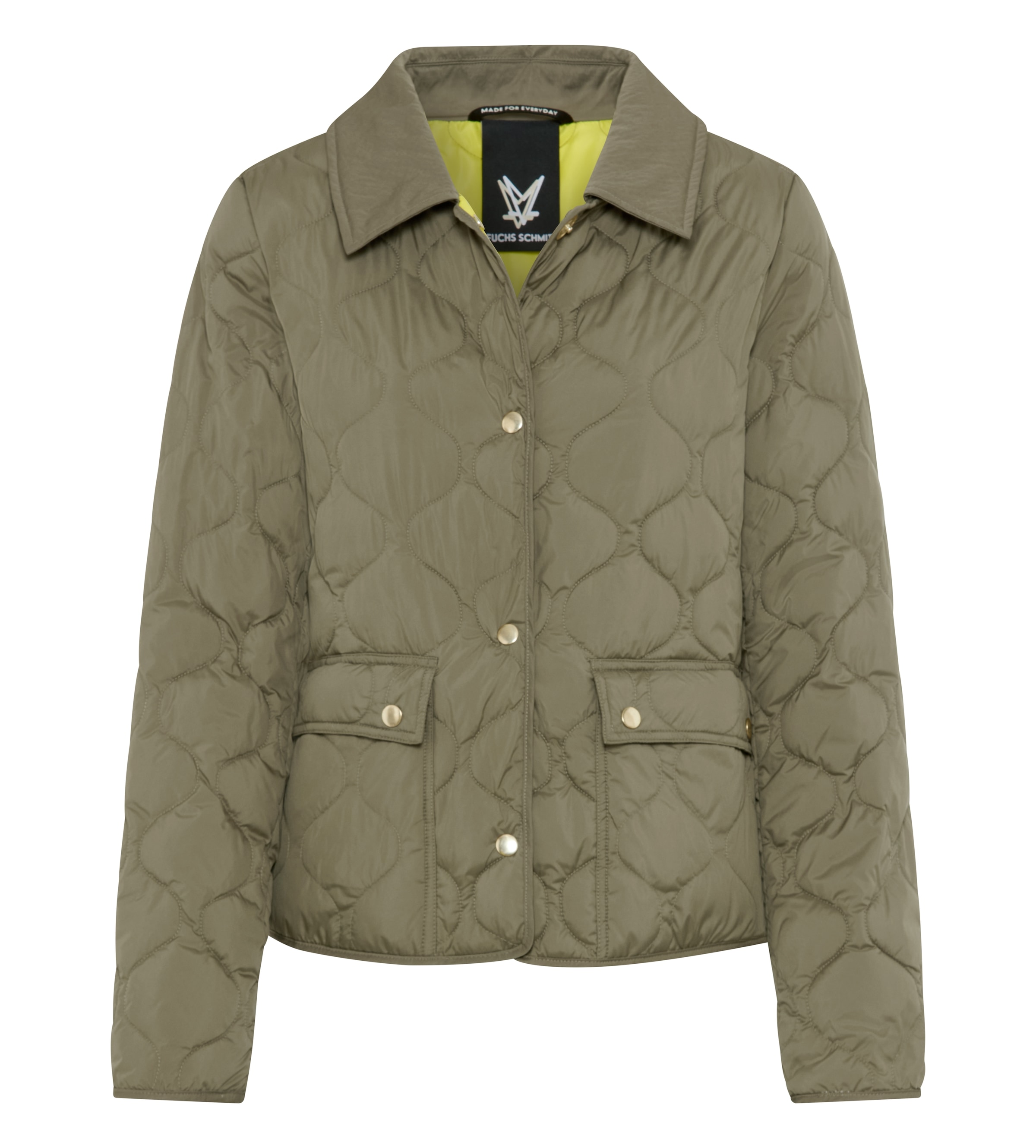 Fuchs Schmitt Veste matelassée modische Steppung, Regular Fit, grosse Taschen mit Druckknöpfen