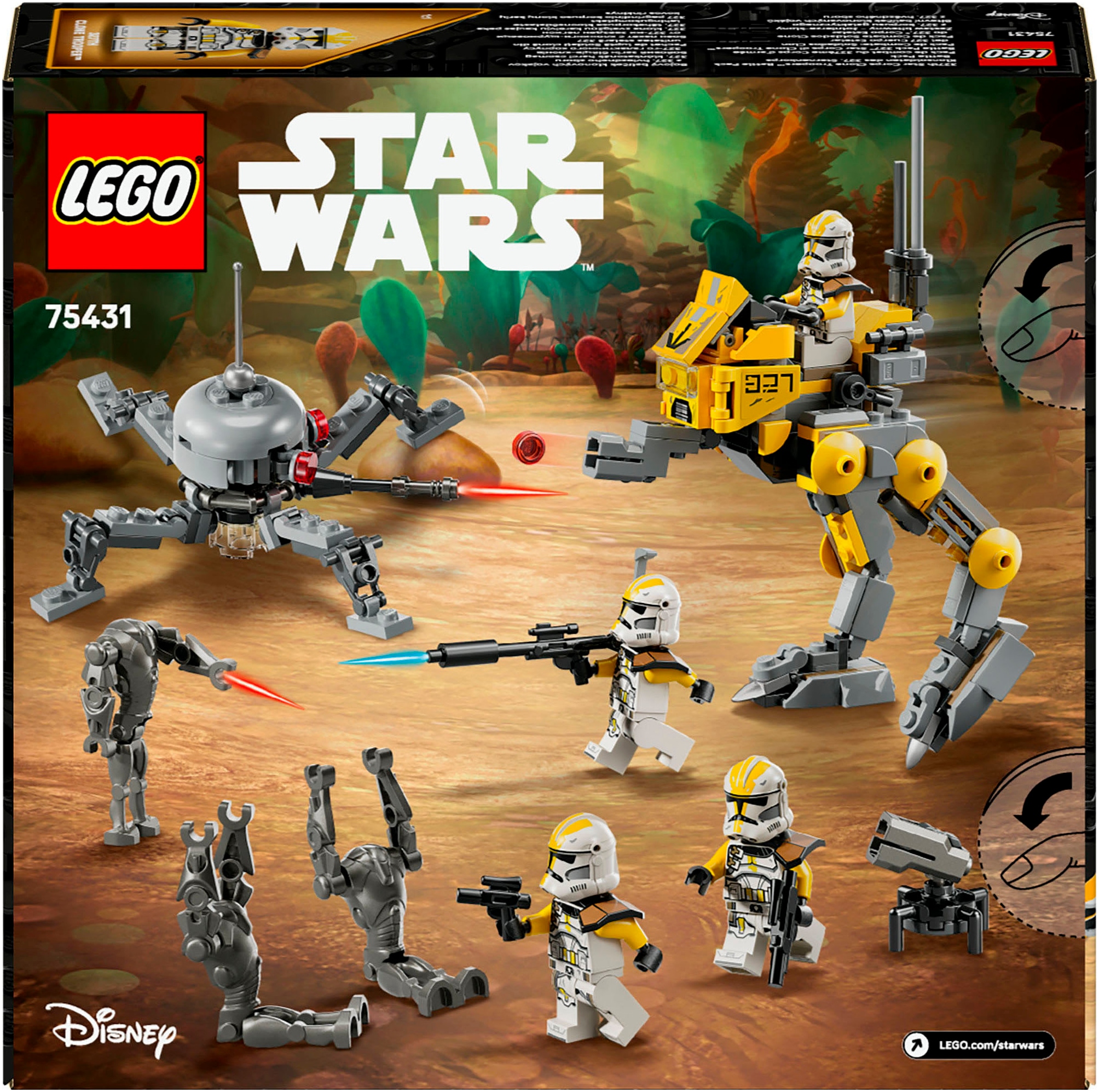 LEGO® Pions de construction »Klonsoldaten des 327. Sternenkorps Battle Pack (75431)« LEGO Star Wars™; Made in Europe