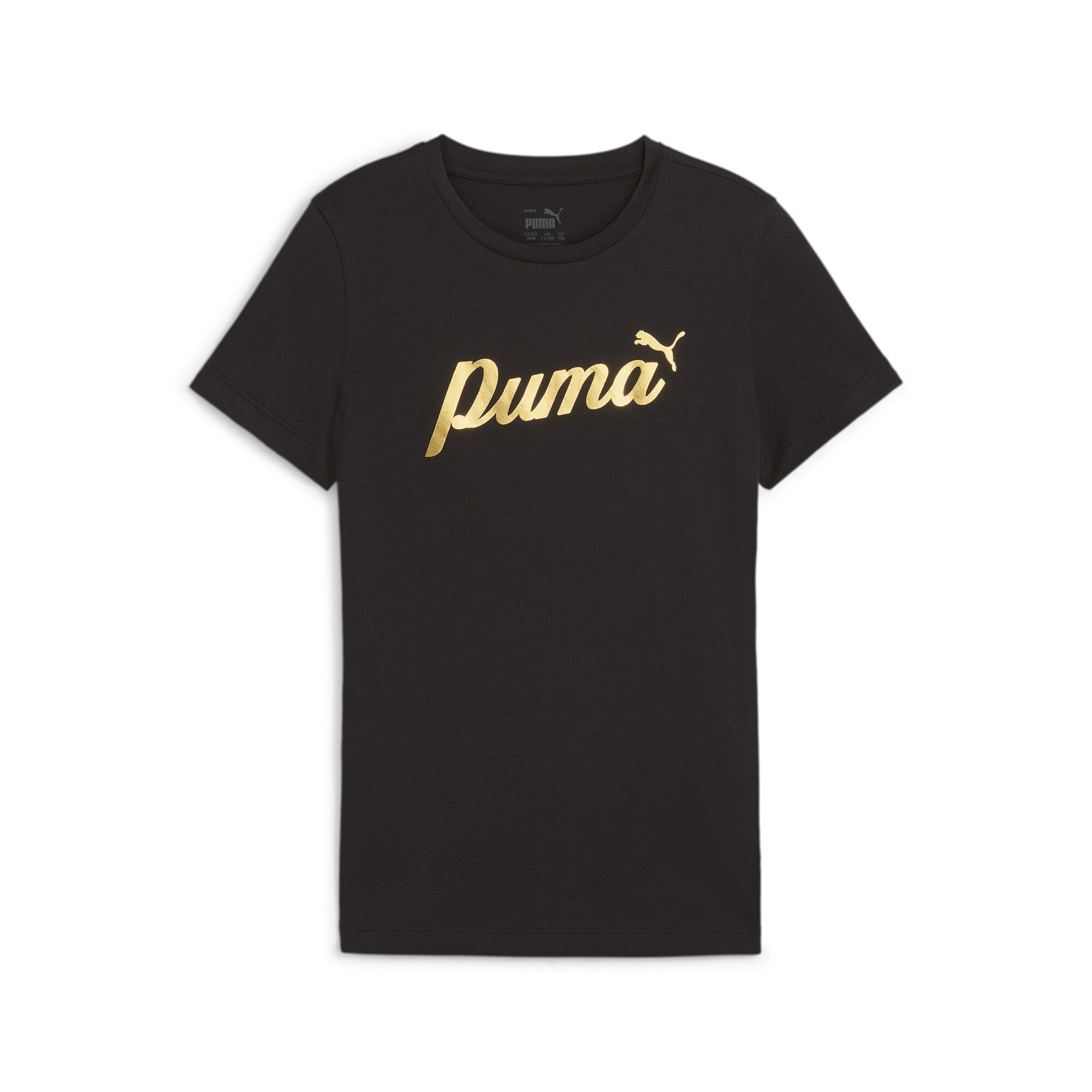 PUMA T-Shirt »ESS+ SCRIPT METALLIC TEE G«