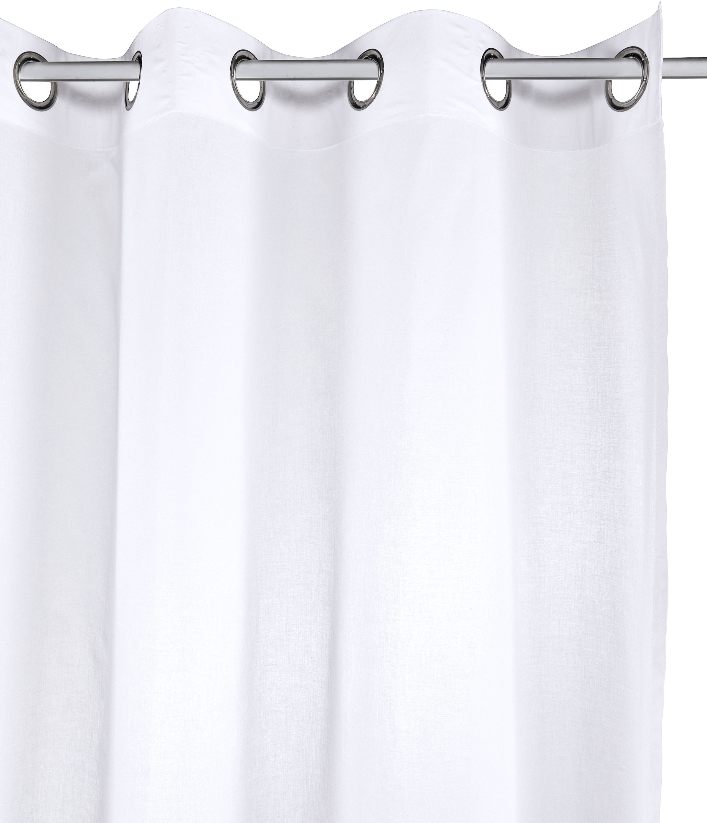 Bruno Banani Gardine »Nevalla«, (1 St.), modern, Farbverlauf, Wohnzimmer, Schlafzimmer, halbtransparent