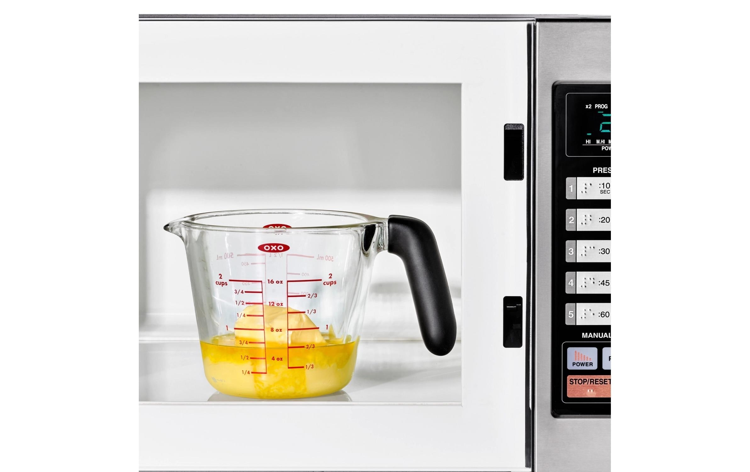 OXO Good Grips 500ml Glass Measuring Cup With Lid