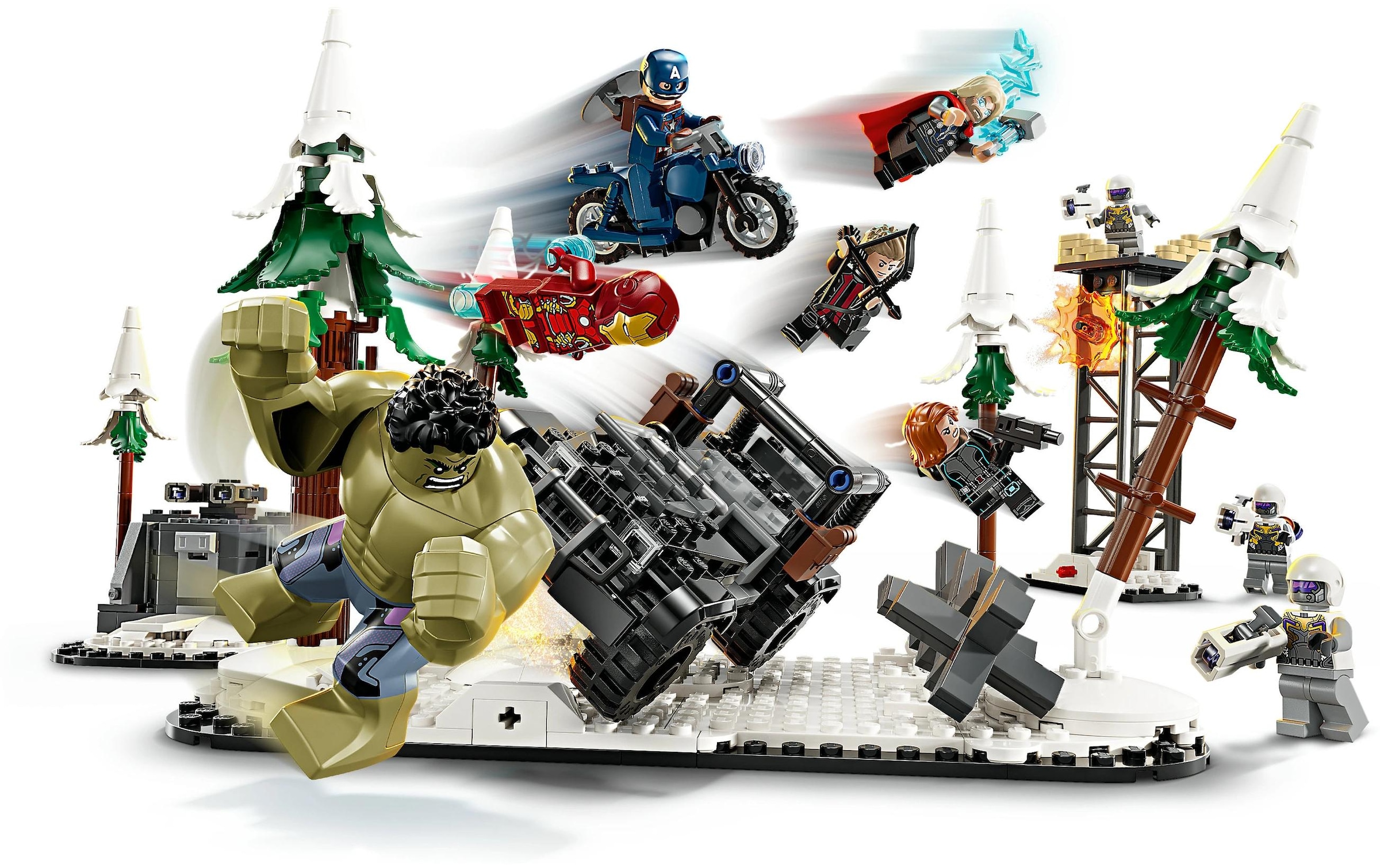 LEGO® Konstruktionsspielsteine »Marvel Avengers Assemble: Age of Ultron 76291«