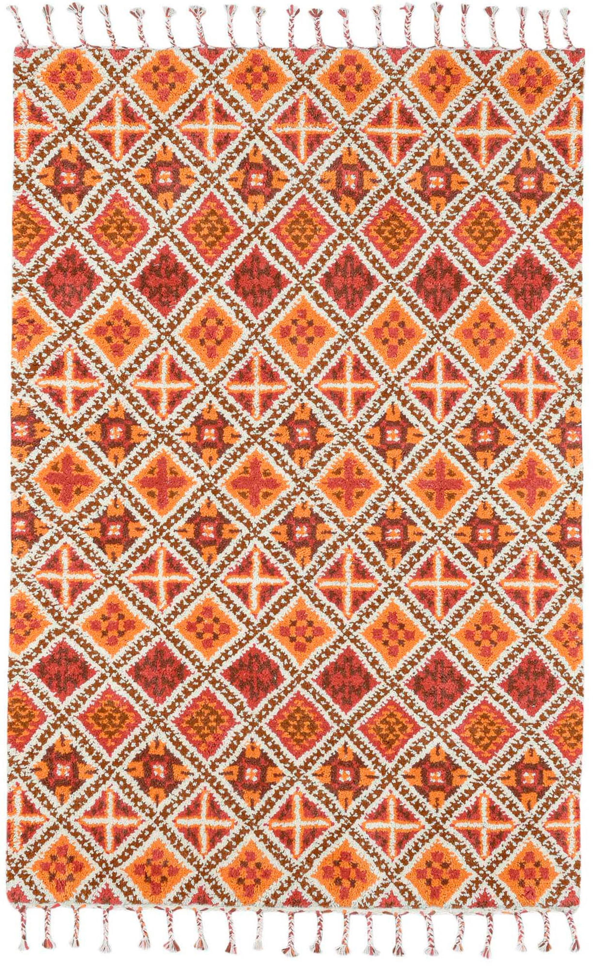 THEKO Wollteppich »Marmoucha«, rechteckig, echter Berber Teppich, reine  Wolle, handgeknüpft, auch als Läufer