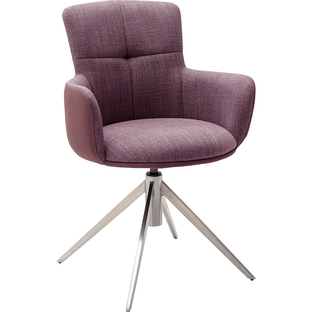 MCA (Set), mit bequem 2 furniture Stuhl 360° bis drehbar kaufen Materialmix, »Mecana«, 120 Esszimmerstuhl St., Nivellierung, kg 2er Set