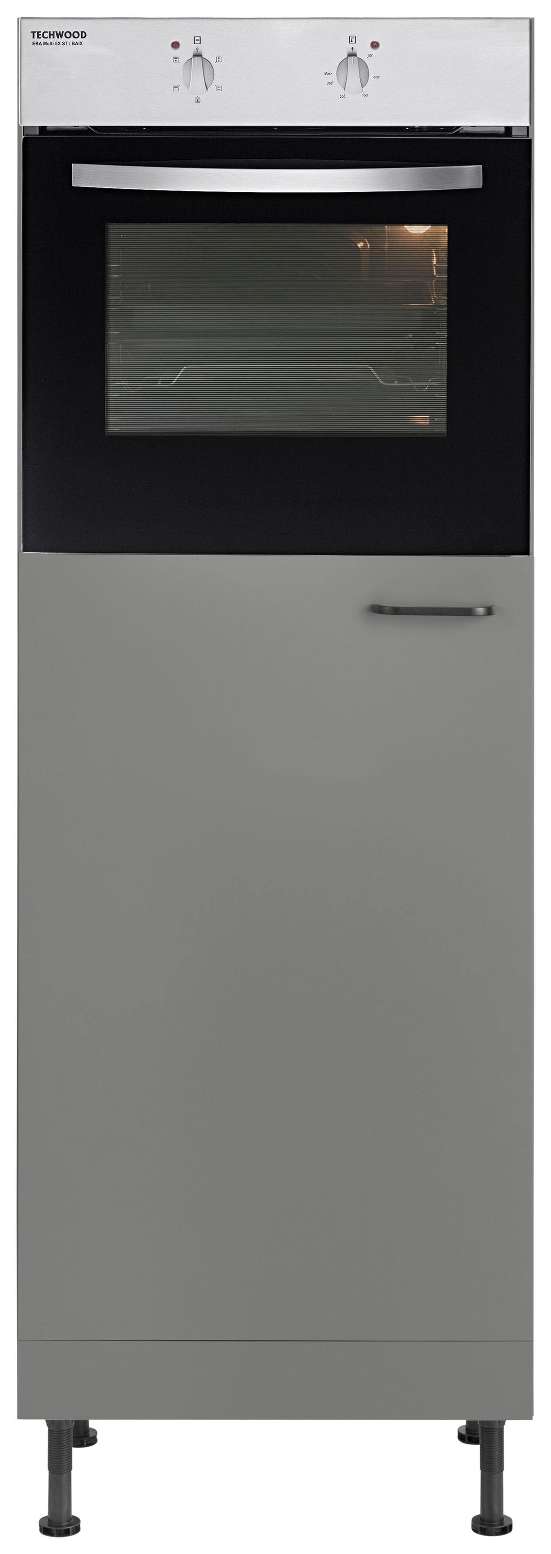 OPTIFIT Backofen/Kühlumbauschrank »Elga« mit Soft-Close-Funktion, höhenverstellbaren Füssen, Breite 60 cm