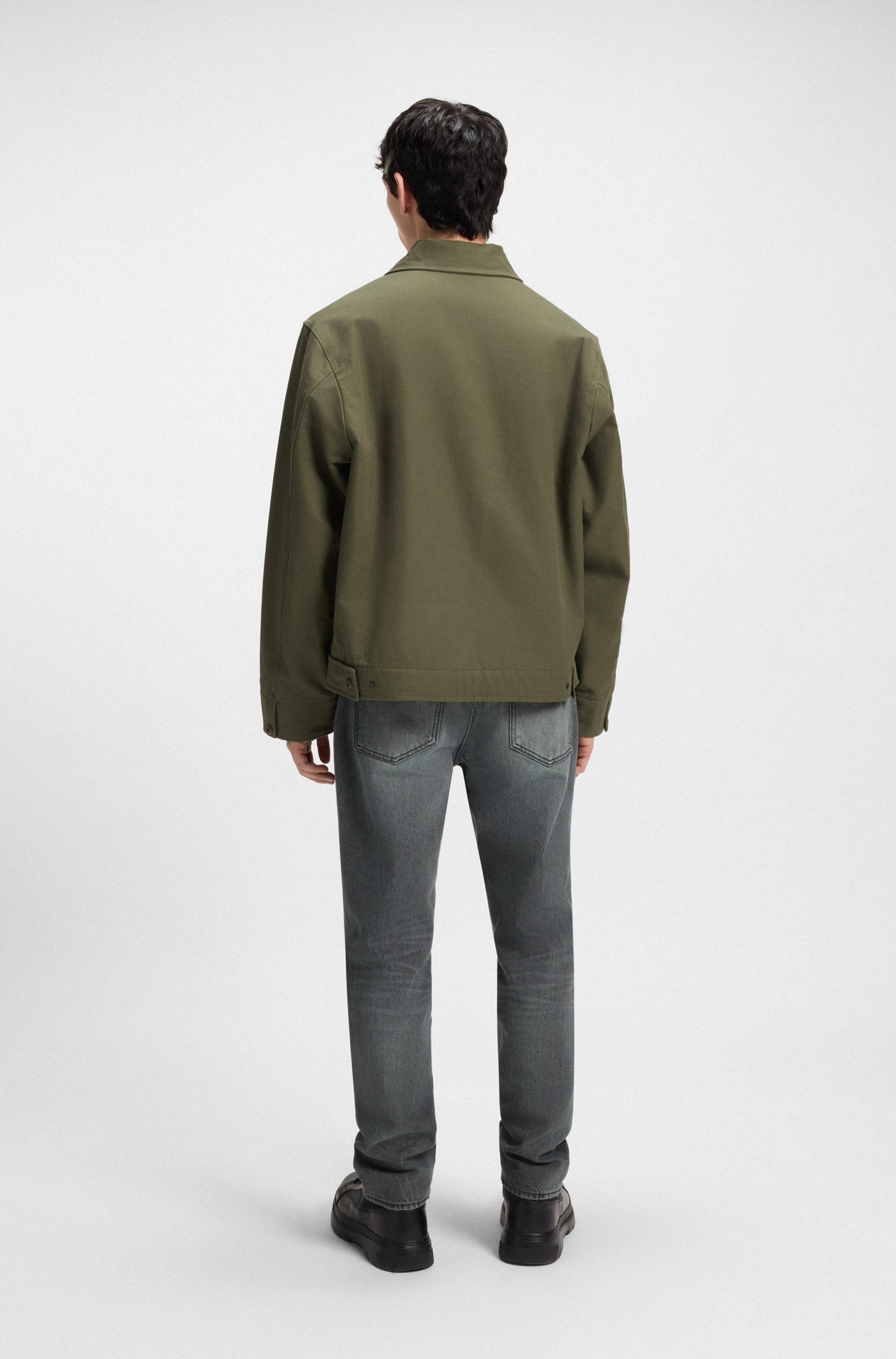 HUGO Blue Canvasjacke »Blake«, leicht wattiert, regular fit