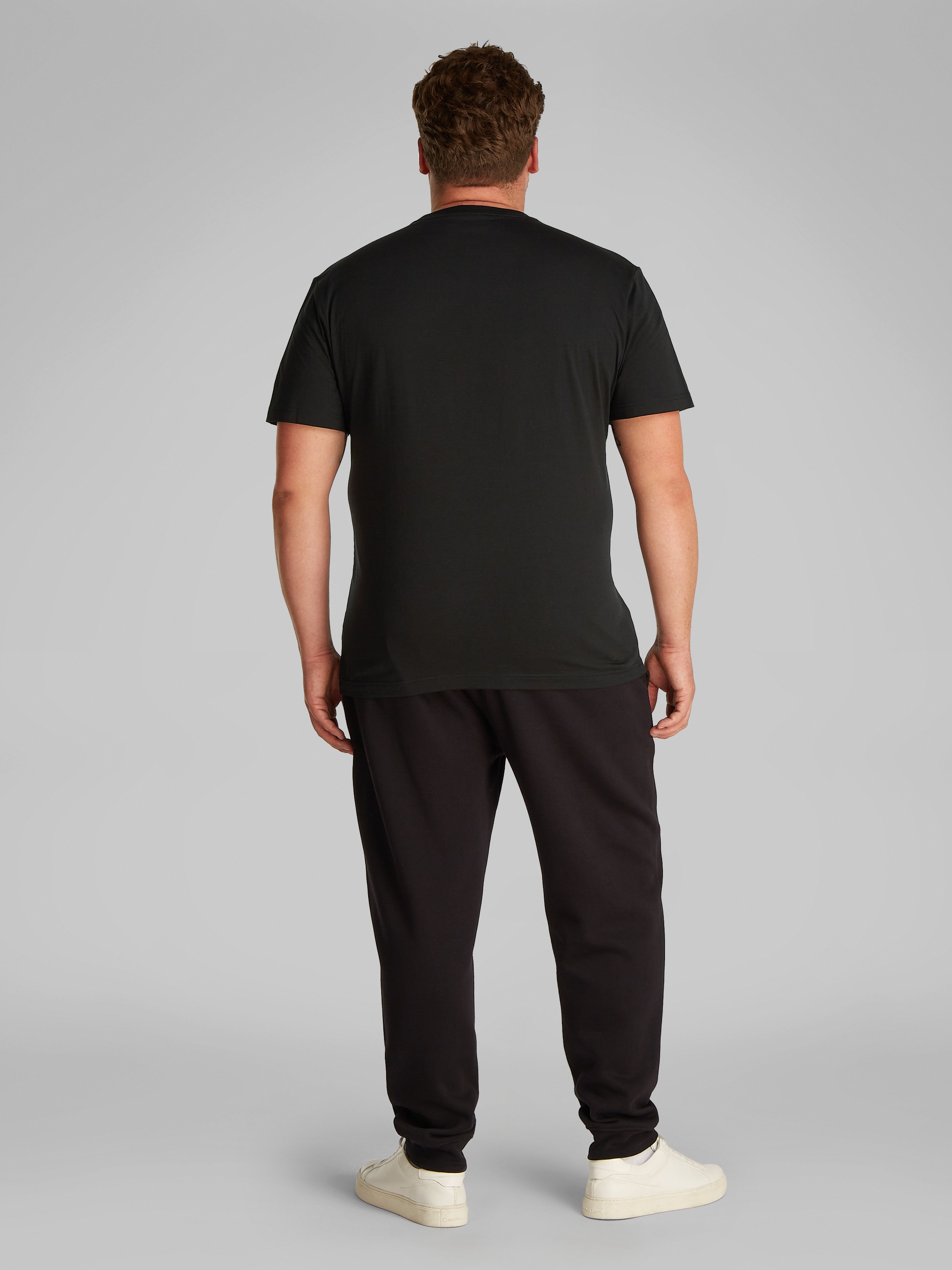 Calvin Klein Jeans Plus T-Shirt »PLUS BRUSH STROKE GRAPHIC TEE«, in grossen Grössen