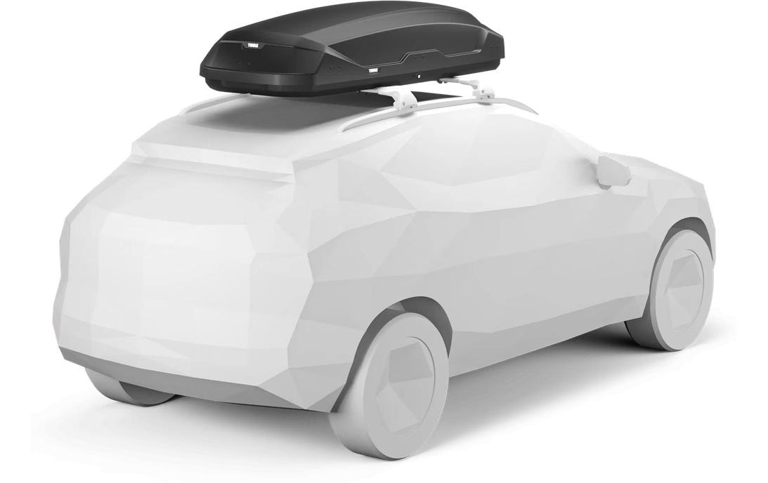 Thule Dachbox »Pulse 2 XL 500 L« 87 cm breit 40 cm hoch 215 cm lang