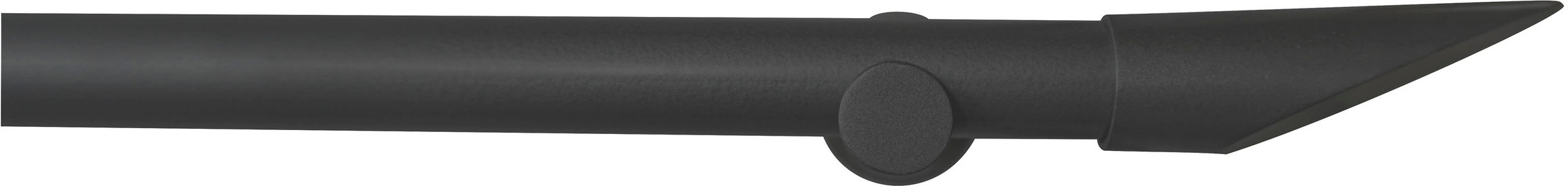 GARESA Gardinenstange »Niko«, 1 läufig-läufig, Fixmass, Fixlänge 120, 160, 200 cm, mit Ringe und Haken
