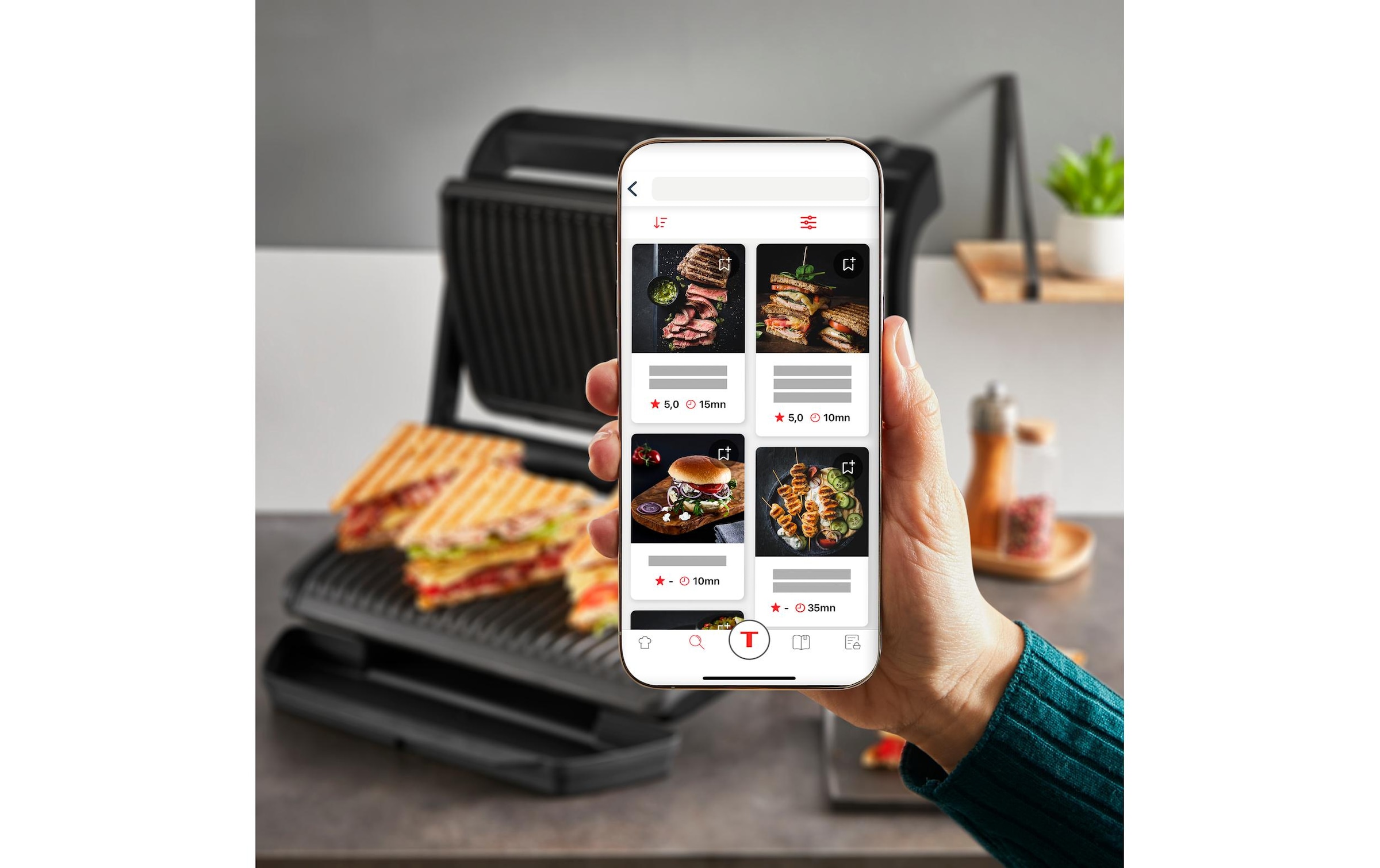 Tefal Kontaktgrill »OptiGrill+ XL GC7278 2000 W«, 2000 W